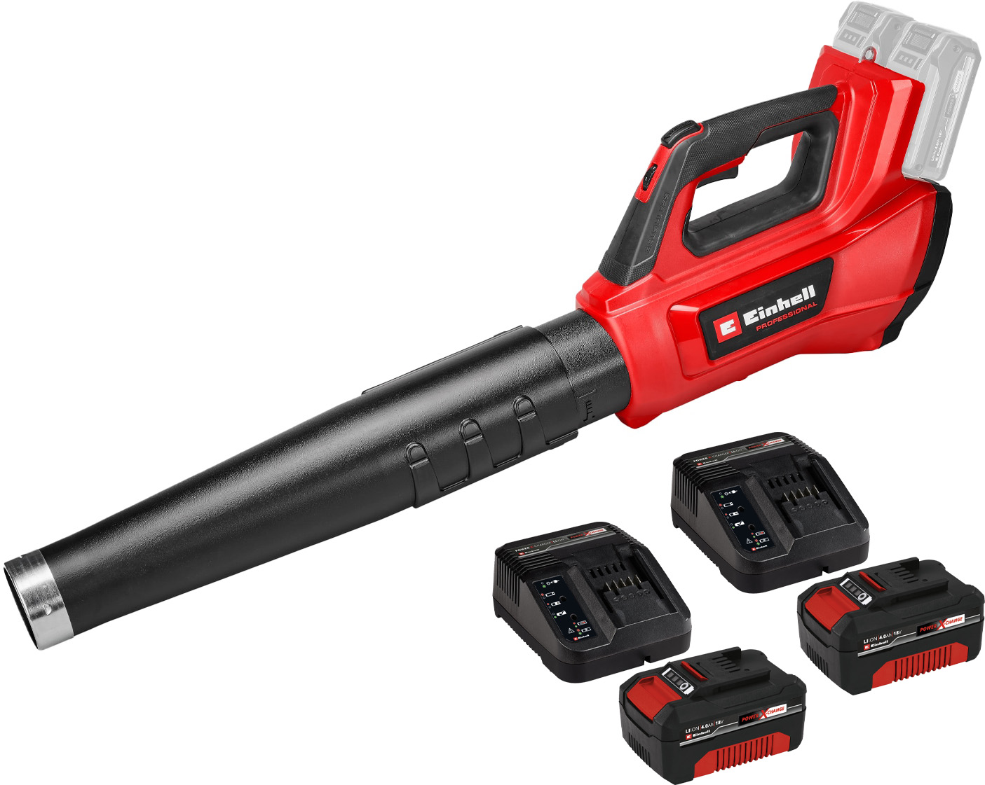 EINHELL PROFESSIONAL Akku-Laubbläser GP-LB 36/230 Li E BL Kit (2x 4,0 Ah) EINHELL PROFESSIONAL Akku-Laubbläser GP-LB 36/230 Li E BL Kit (2x 4,0 Ah)