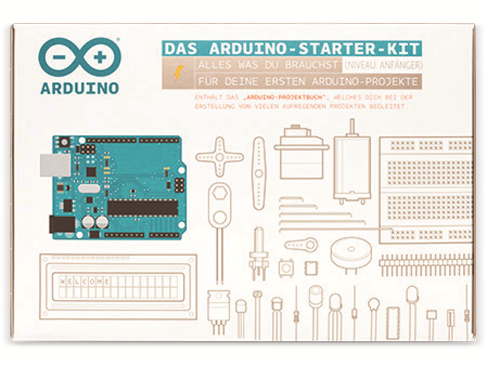 ARDUINO ®, Set Starter Kit German / Deutsch, K040007 ARDUINO ®, Set Starter Kit German / Deutsch, K040007