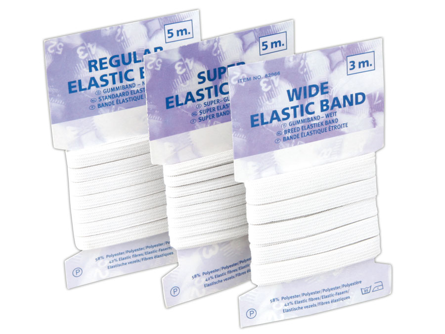Gummiband-Set, 3-teilig Gummiband-Set, 3-teilig