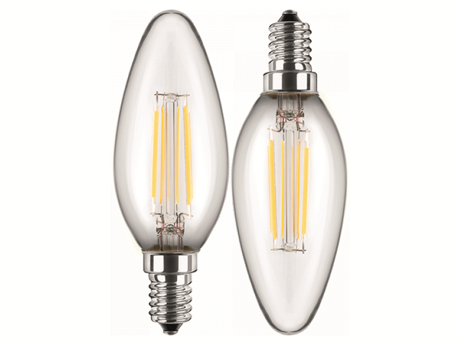 BLULAXA LED-Lampe 49060 Kerze, E14, EEK: F, 4,5 W, 470 lm, 2700 K, 2 Stück BLULAXA LED-Lampe 49060 Kerze, E14, EEK: F, 4,5 W, 470 lm, 2700 K, 2 Stück