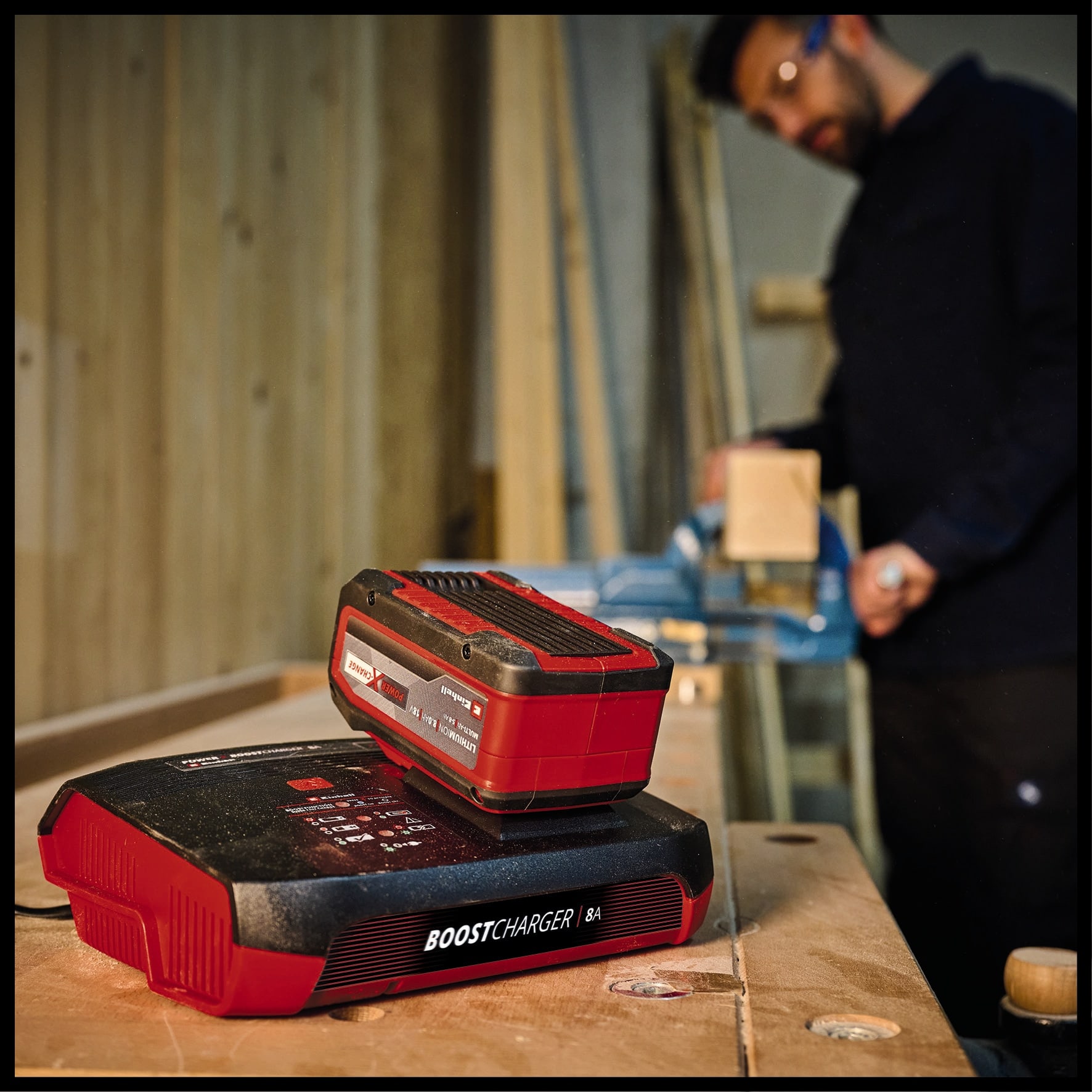 EINHELL Ladegerät PXC, 8 A, mit Power X-Boostfunktion EINHELL Ladegerät PXC, 8 A, mit Power X-Boostfunktion