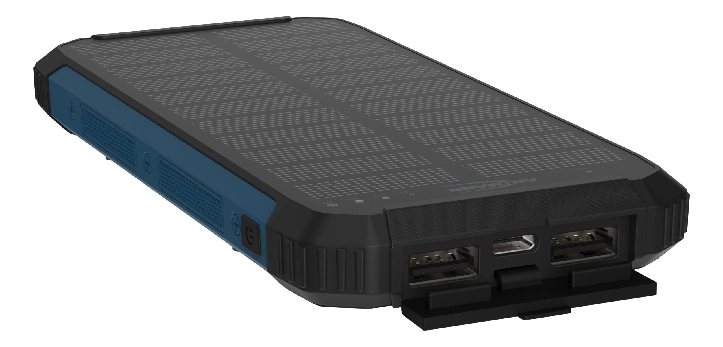 ANSMANN Solar Powerbank PB 212 QI-Lader 1700-0164 ANSMANN Solar Powerbank PB 212 QI-Lader 1700-0164