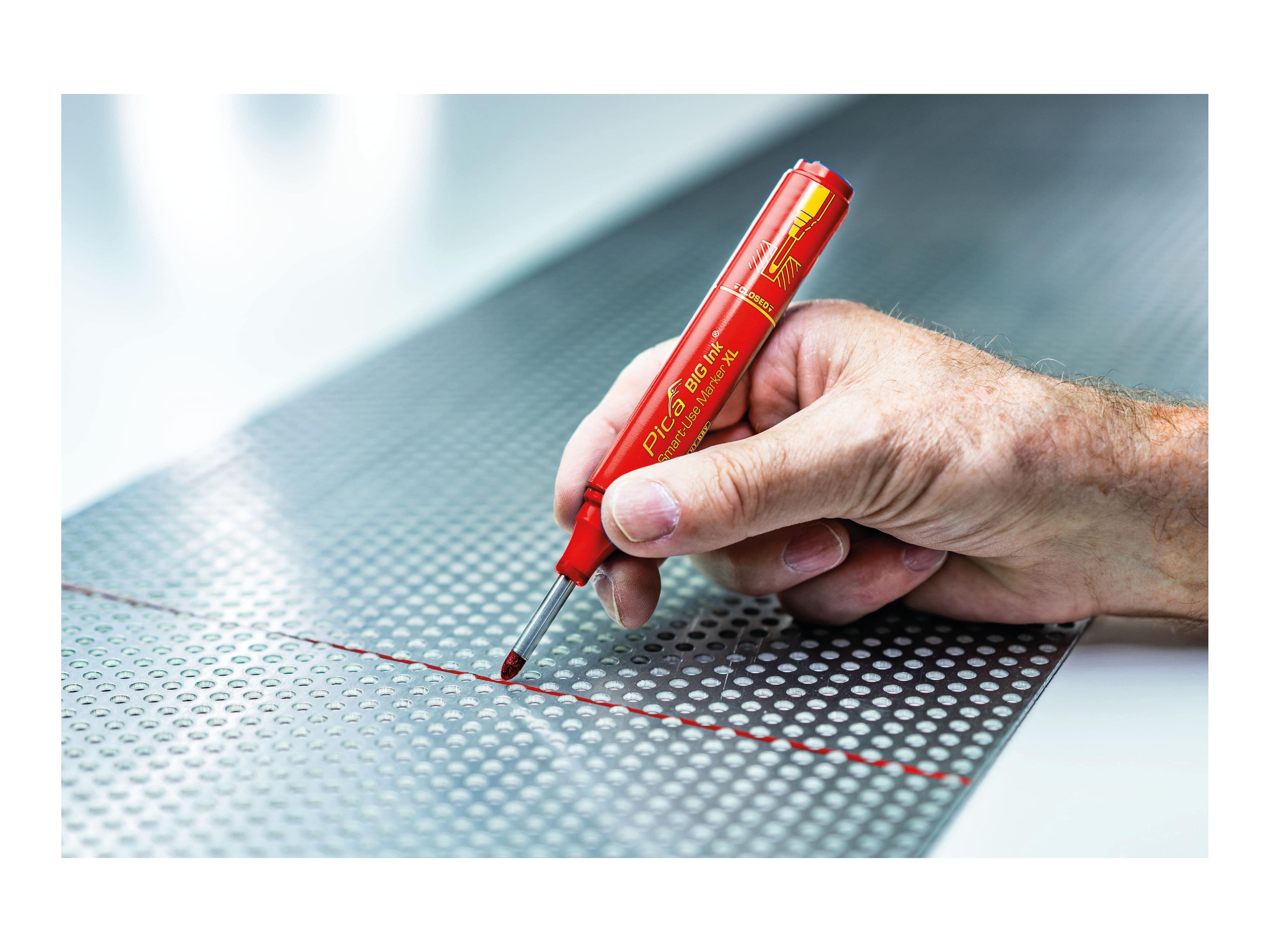 PICA BIG Ink Smart-Use Marker XL 170/52/SB, weiß PICA BIG Ink Smart-Use Marker XL 170/52/SB, weiß