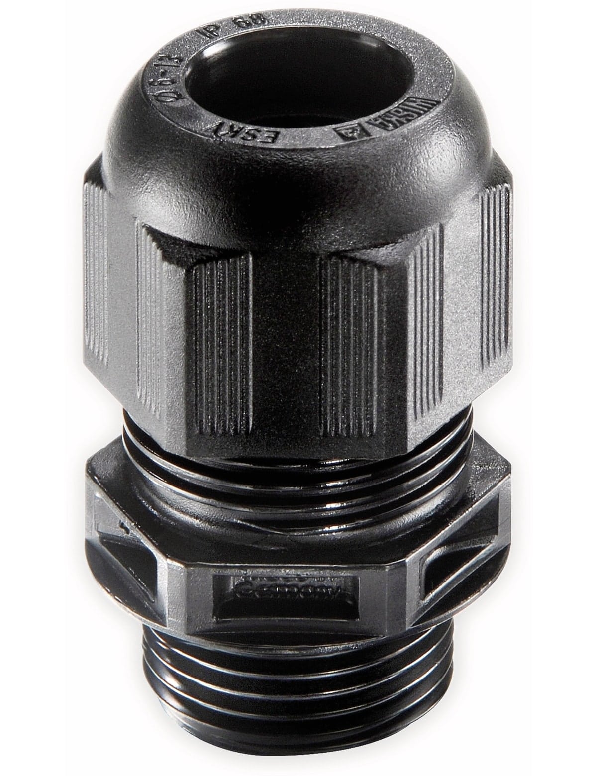 WISKA Kabelverschraubung, 10066124, ESKV 32, M 32x1,5, metrisch, Schwarz WISKA Kabelverschraubung, 10066124, ESKV 32, M 32x1,5, metrisch, Schwarz