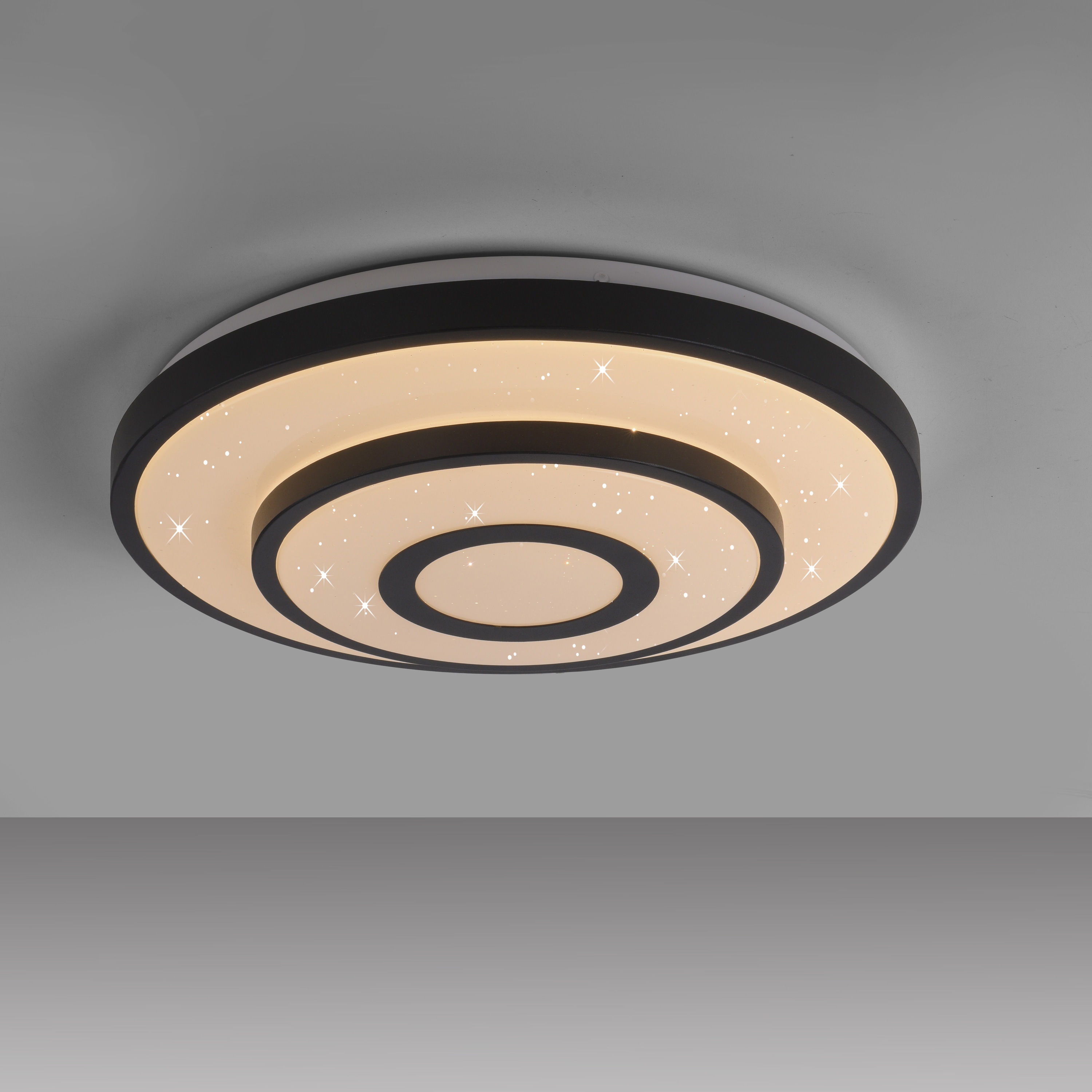 JUST LIGHT LED-Deckenleuchte 15454-18, 17W, 3000K, 1900lm, warmweiß, IP20, schwarz JUST LIGHT LED-Deckenleuchte 15454-18, 17W, 3000K, 1900lm, warmweiß, IP20, schwarz