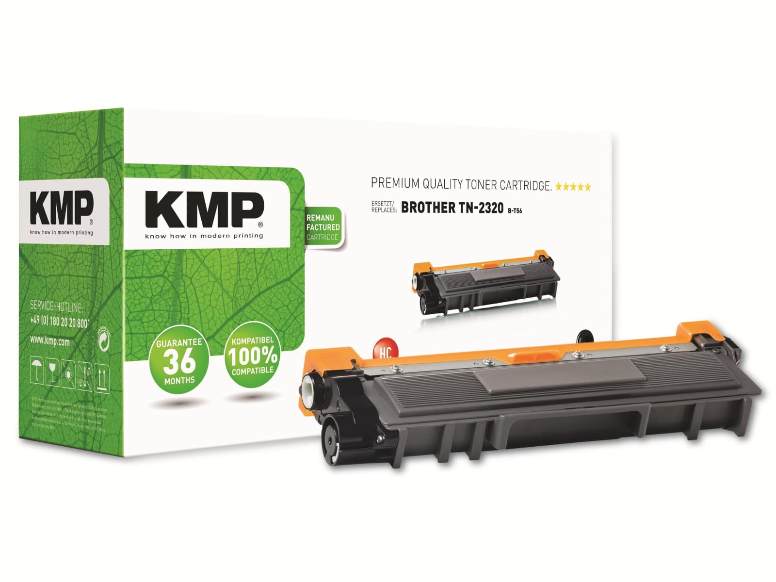 KMP Toner kompatibel für Brother TN-2320, schwarz KMP Toner kompatibel für Brother TN-2320, schwarz