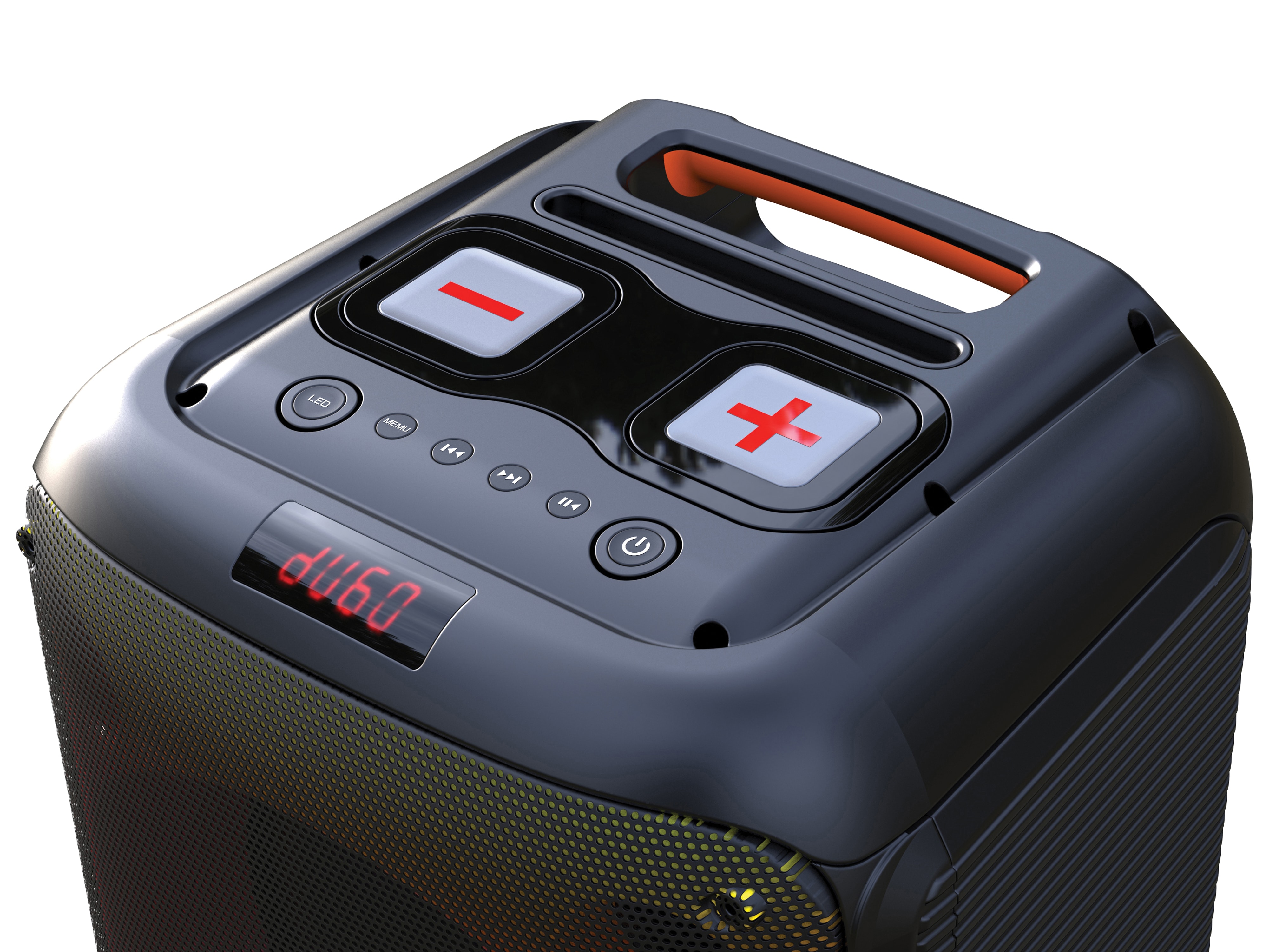 DENVER Bluetooth Lautsprecher BPS-250, 40 W RMS, schwarz DENVER Bluetooth Lautsprecher BPS-250, 40 W RMS, schwarz