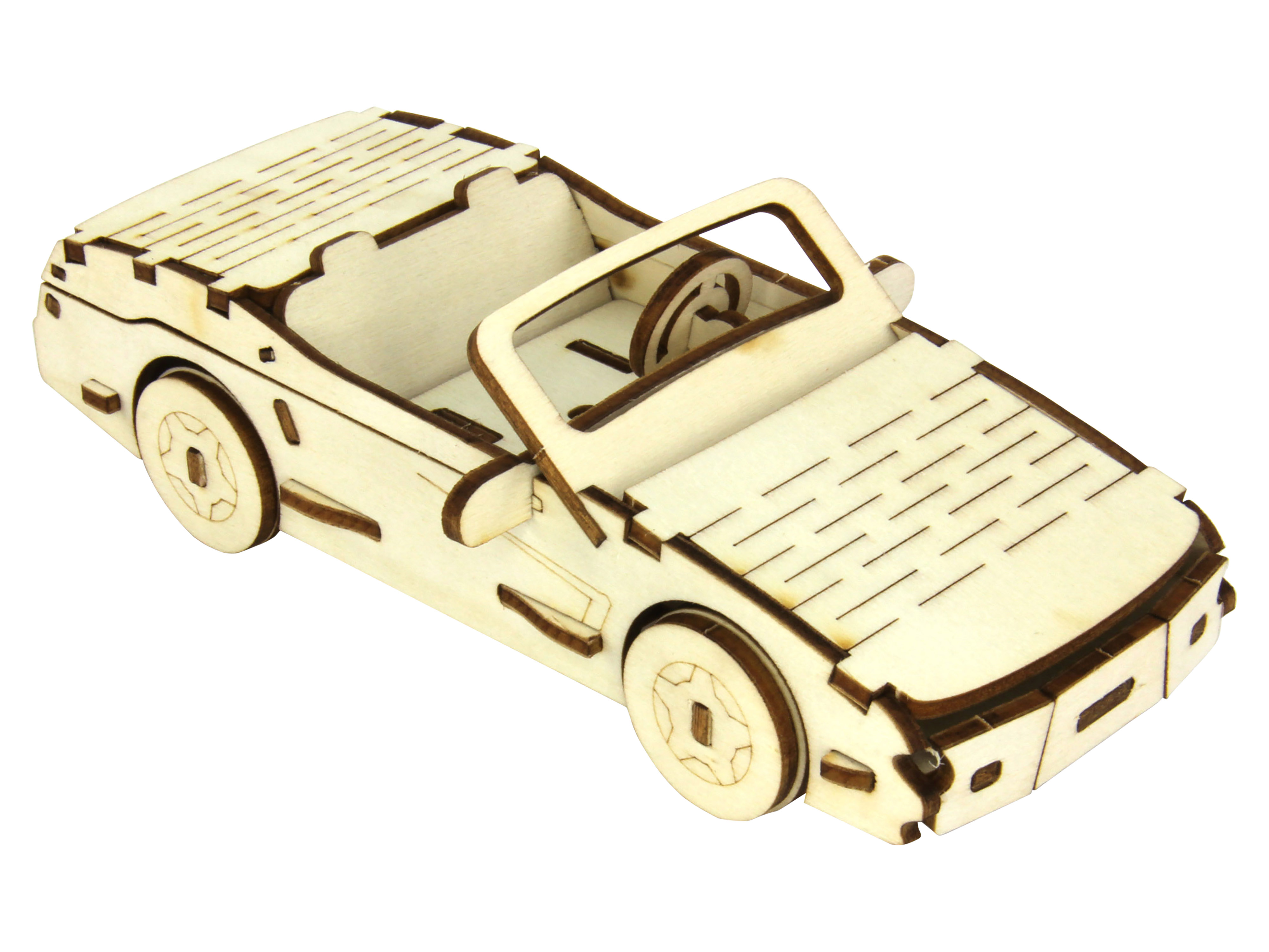 SOL-EXPERT 3D Holz Puzzle Sportwagen SOL-EXPERT 3D Holz Puzzle Sportwagen