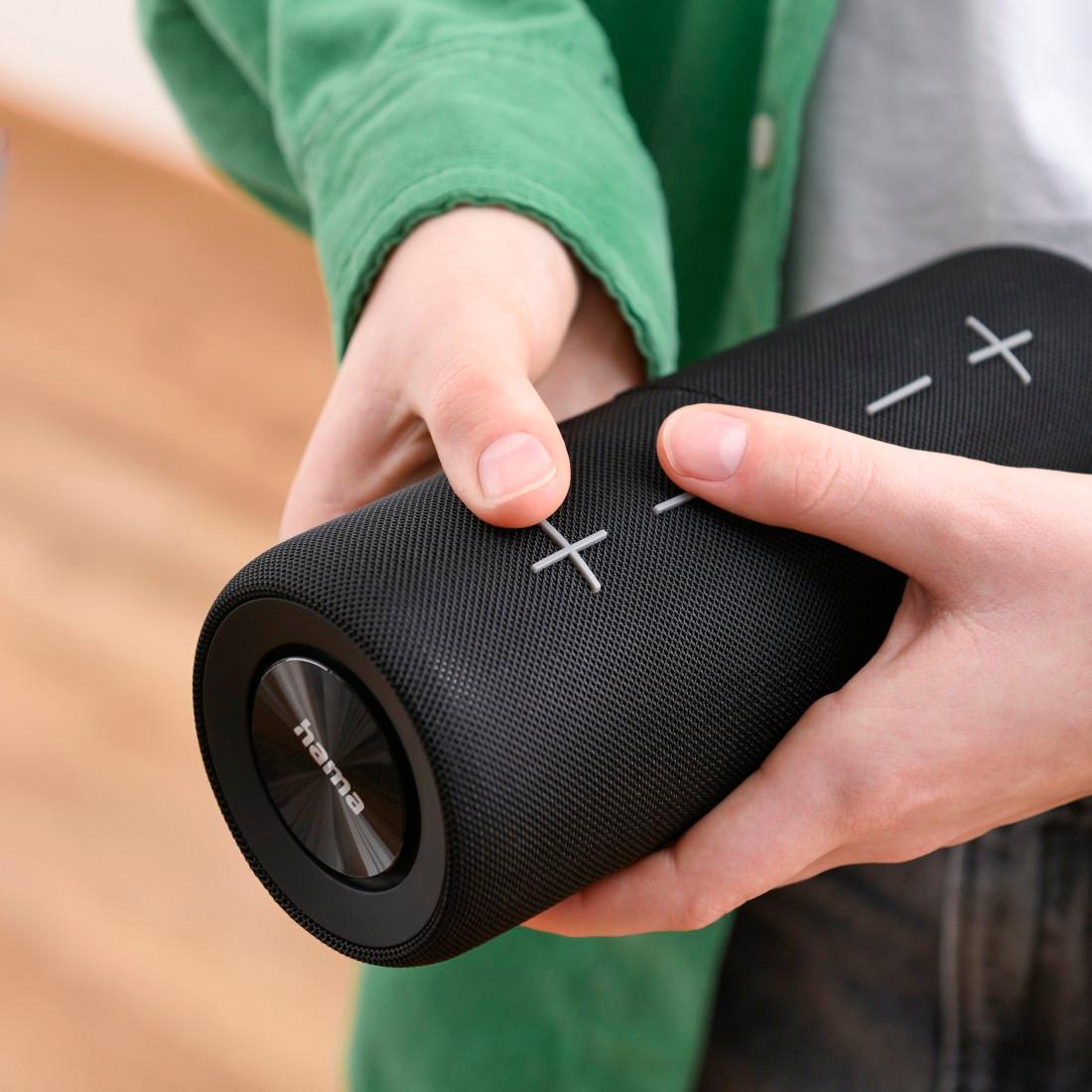 HAMA Bluetooth Lautsprecher "Twin 4.0", teilbar in 2, IP67 Wasserdicht, schwarz Bluetooth Lautsprecher "Twin 4.0", teilbar in 2, IP67 Wasserdicht, schwarz