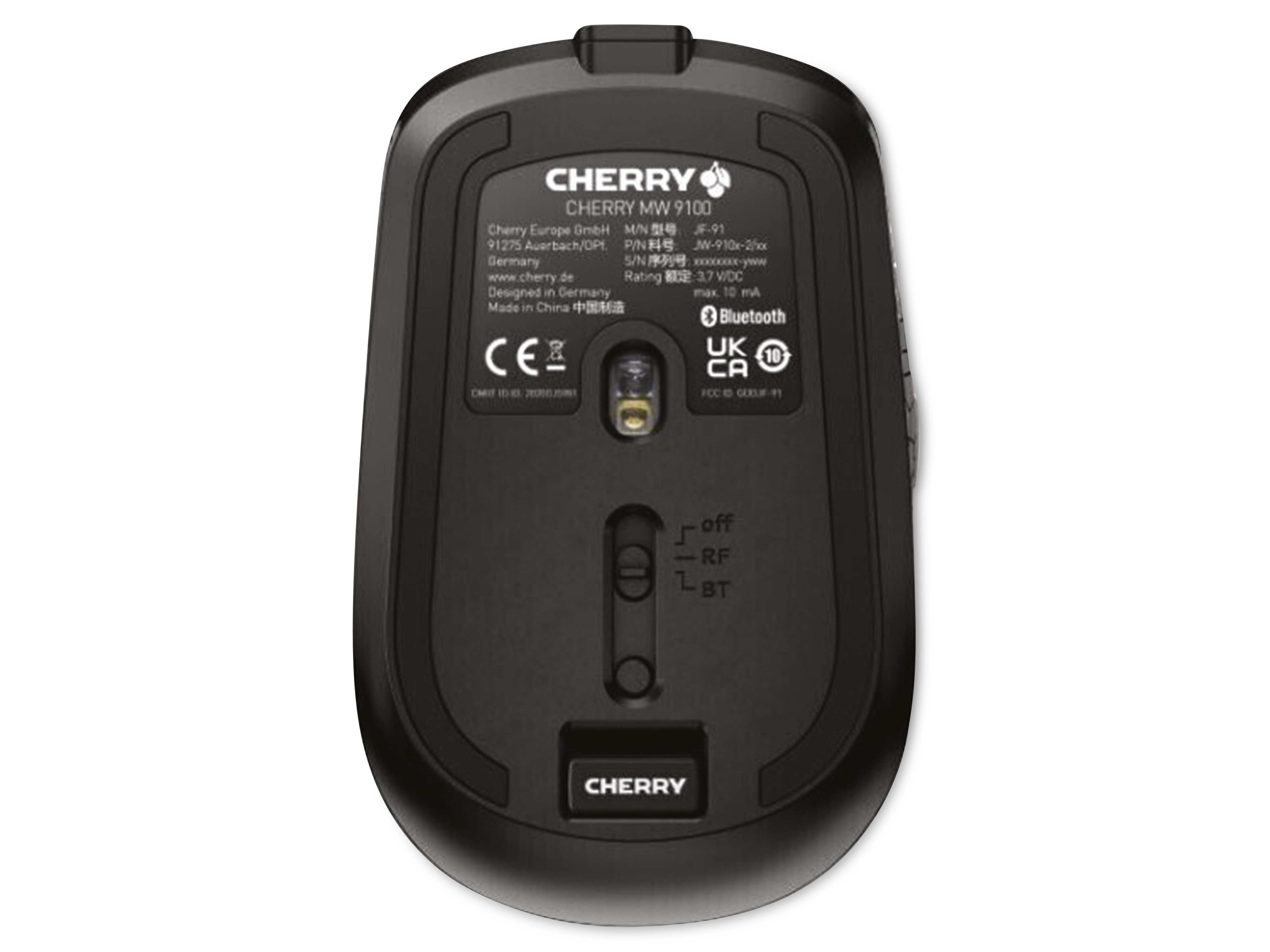 CHERRY MW 9100, 2400 dpi, Akkubetrieb CHERRY MW 9100, 2400 dpi, Akkubetrieb
