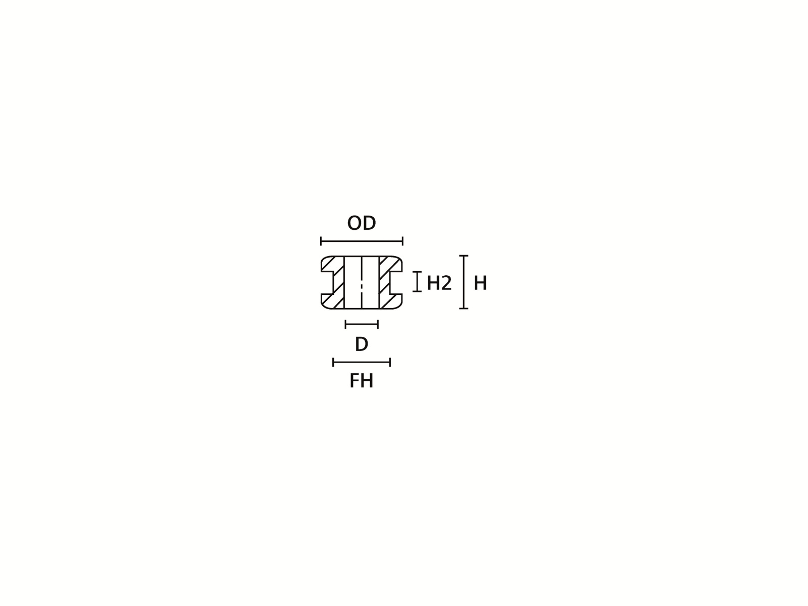 HELLERMANNTYTON Durchführungstülle, 633-02120, Schwarz, PVC, ∅ 4 mm, 1 Stück HELLERMANNTYTON Durchführungstülle, 633-02120, Schwarz, PVC, ∅ 4 mm, 1 Stück
