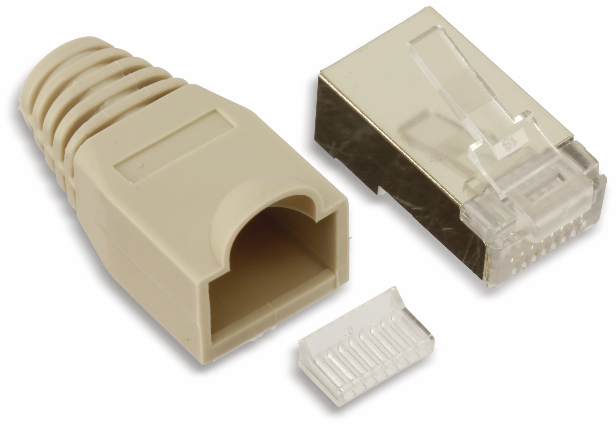 S-IMPULS CAT.5 RJ45-Stecker, grau S-IMPULS CAT.5 RJ45-Stecker, grau