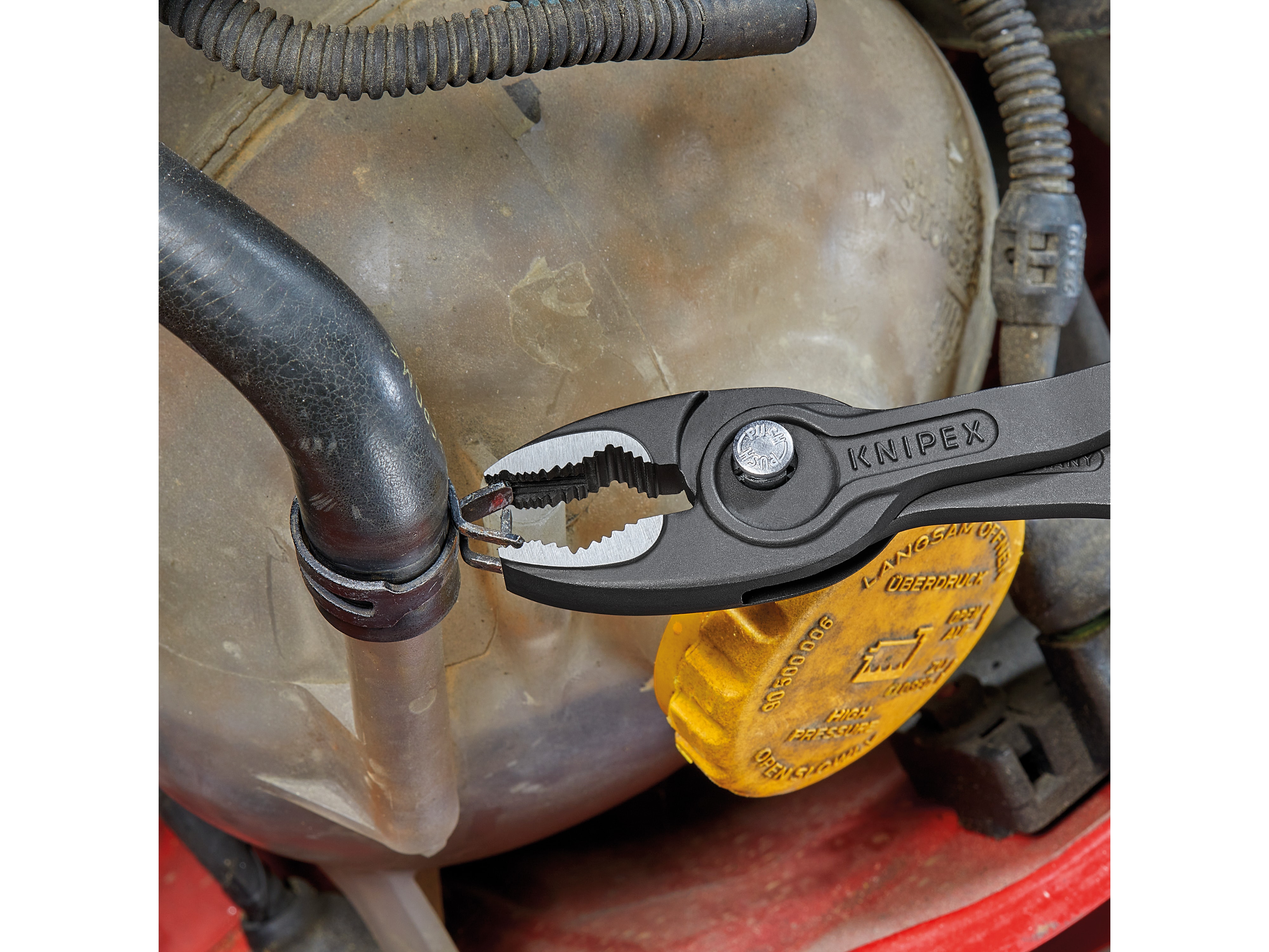 KNIPEX Frontgreifzange, TwinGrip, 200 mm, 82 02 200 KNIPEX Frontgreifzange, TwinGrip, 200 mm, 82 02 200