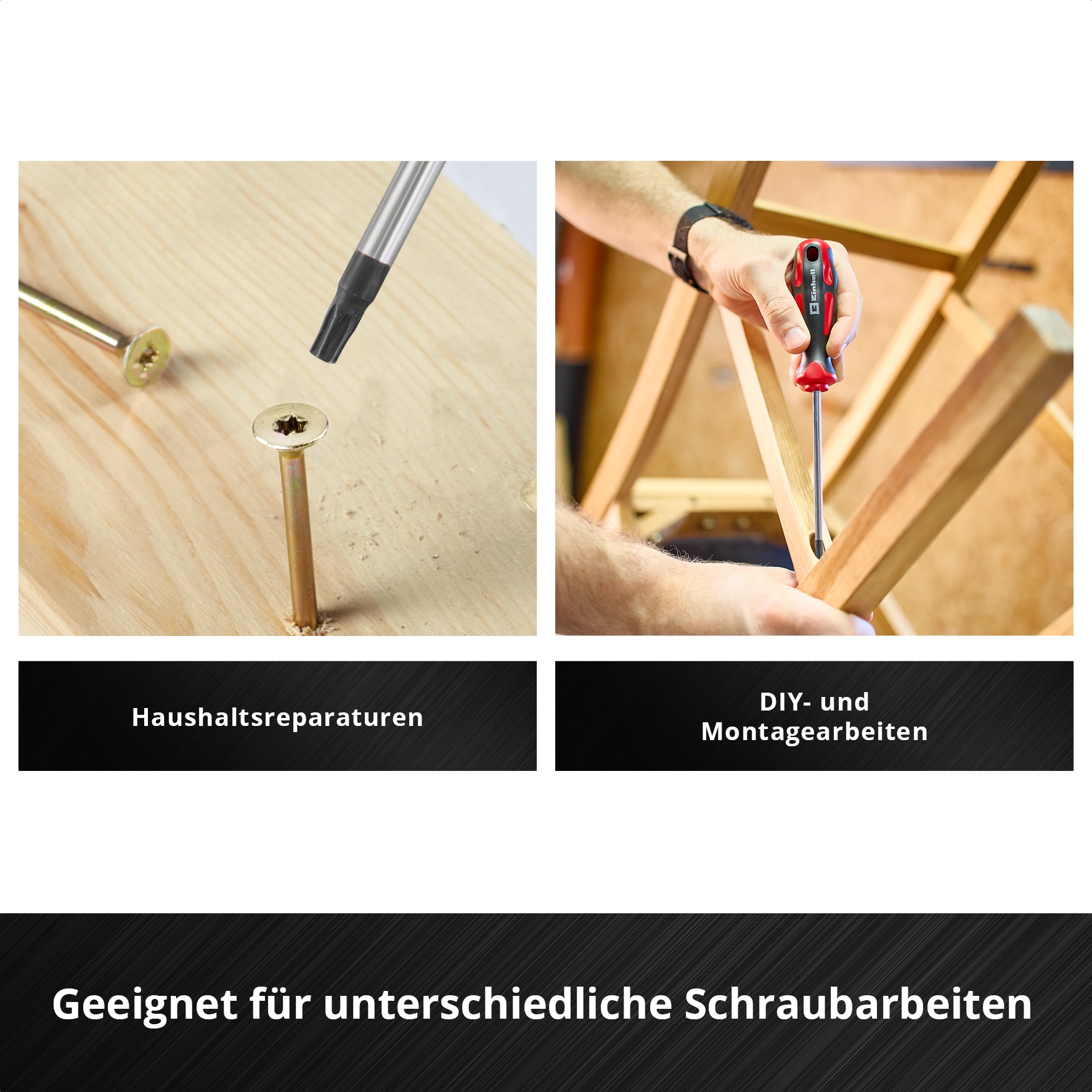 EINHELL Schraubendreher-Set T-Profil, 370537, 5-teilig EINHELL Schraubendreher-Set T-Profil, 370537, 5-teilig