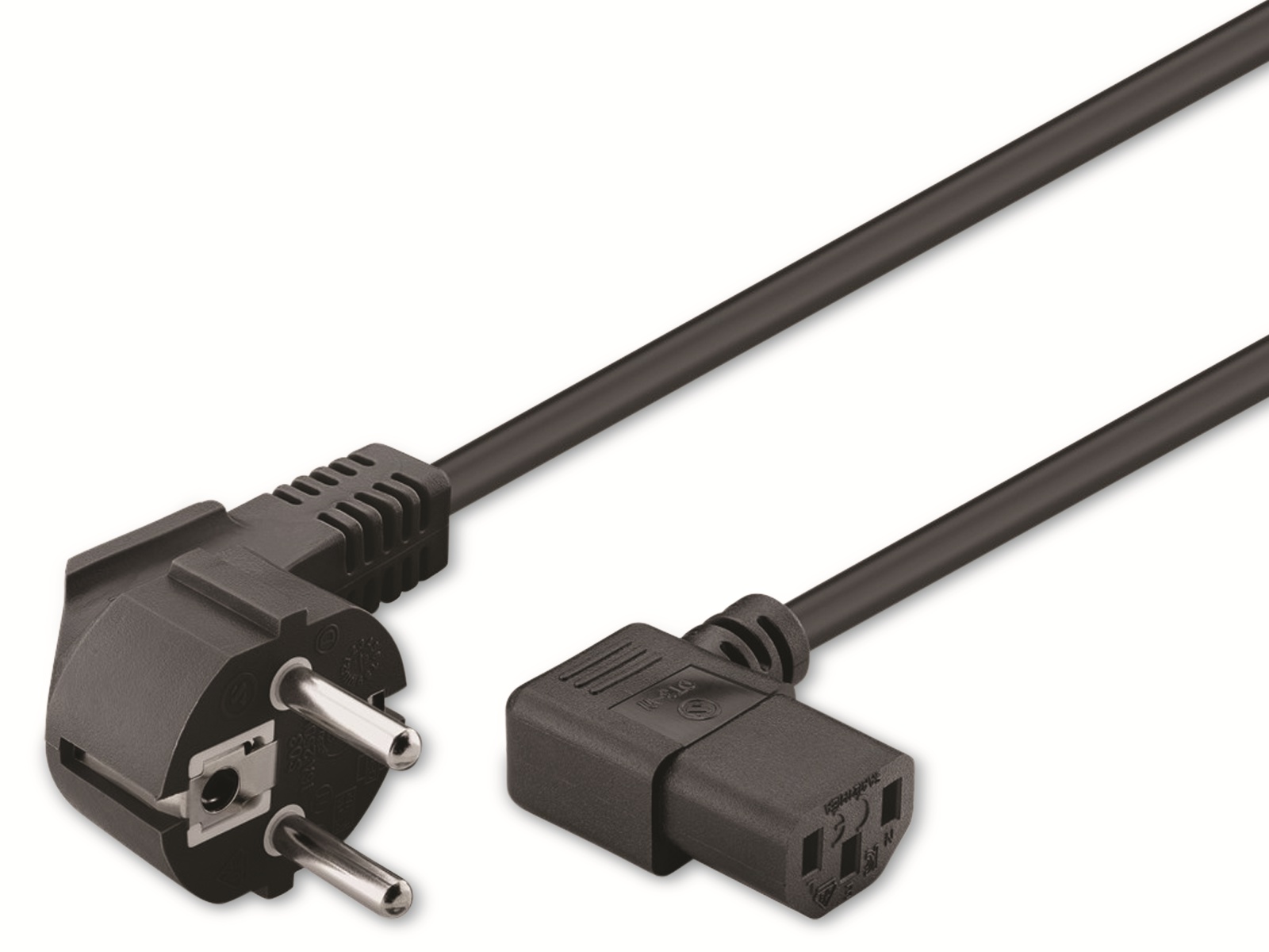 GOOBAY Kaltgerätekabel NK 102 S-500, 5 m, schwarz GOOBAY Kaltgerätekabel NK 102 S-500, 5 m, schwarz