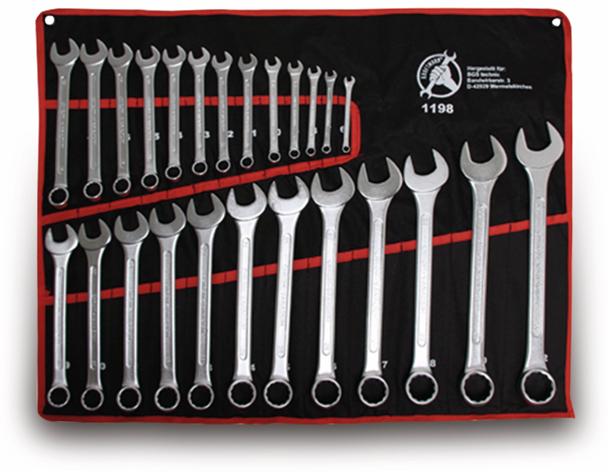BGS TECHNIC Gabel-/Ringschlüsselsatz DIY, 6...32 mm, 25-teilig BGS TECHNIC Gabel-/Ringschlüsselsatz DIY, 6...32 mm, 25-teilig