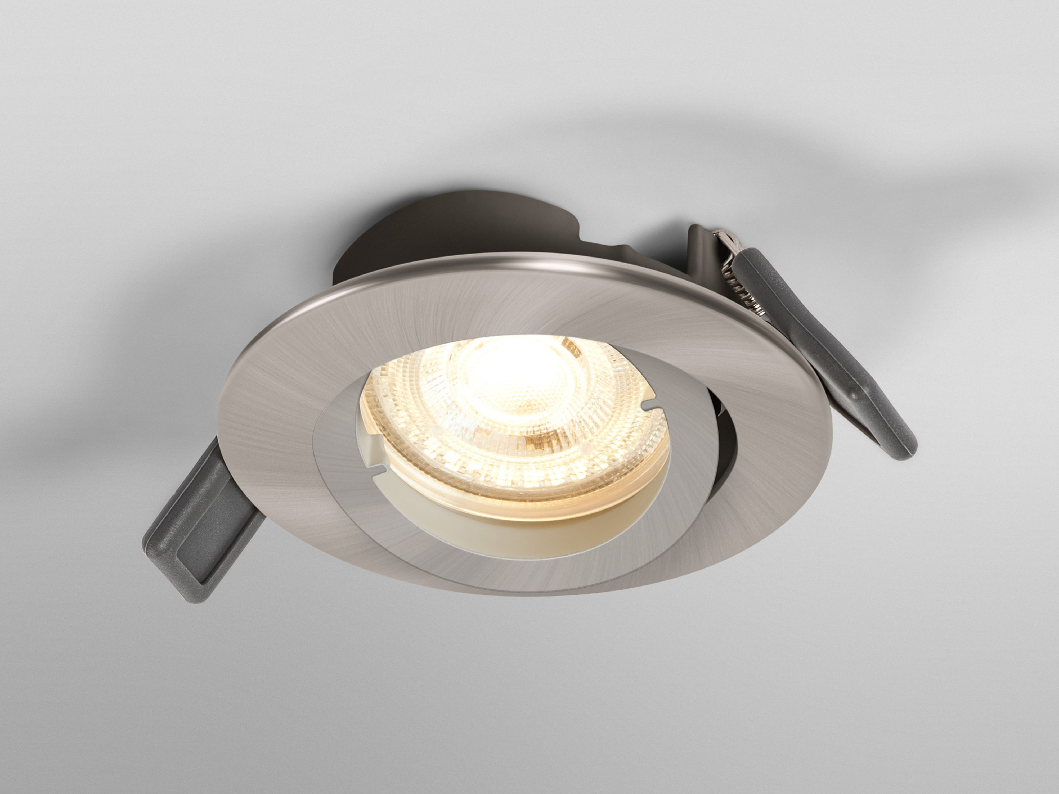 OSRAM Deckeneinbauleuchte, GU10, 4,3 W, 2700 K, IP20, mit Twistlock-System OSRAM Deckeneinbauleuchte, GU10, 4,3 W, 2700 K, IP20, mit Twistlock-System