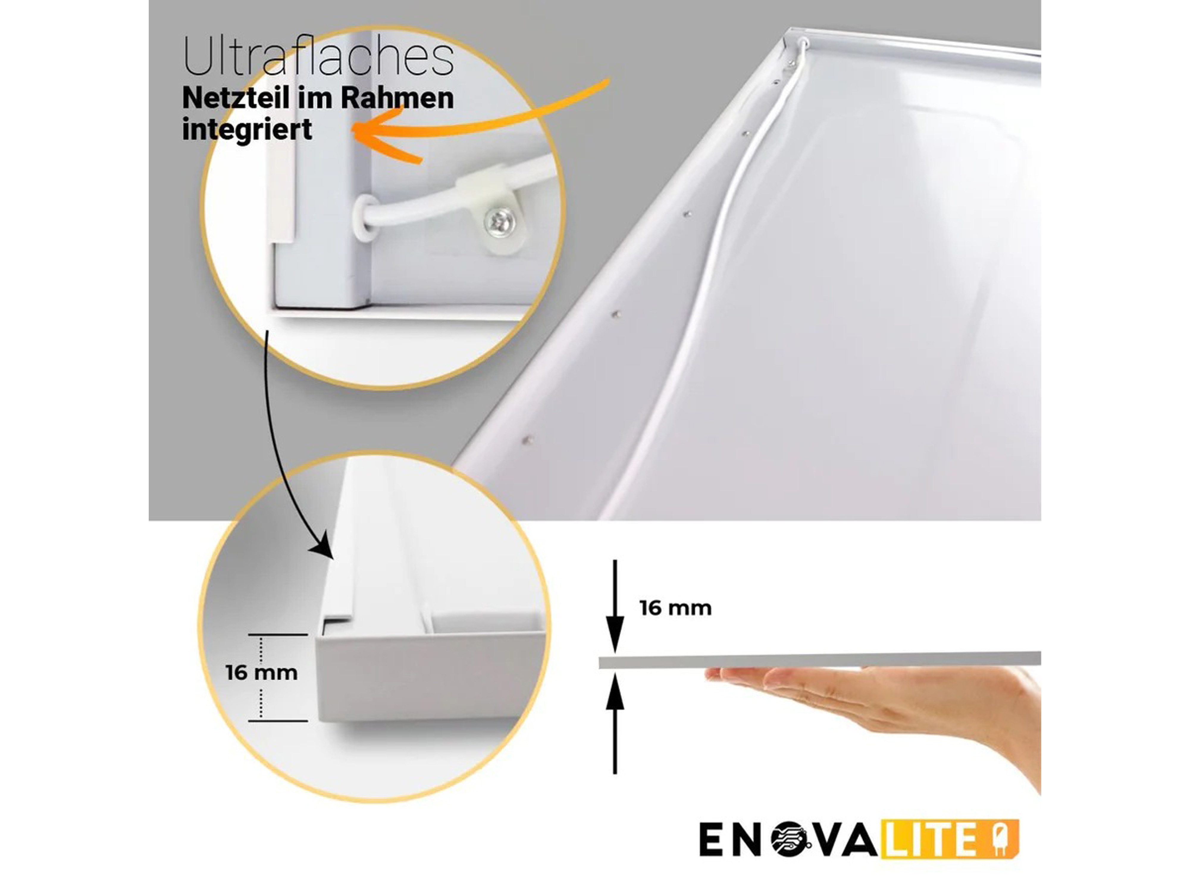 ENOVALITE LED-Panel, slim, UGR ENOVALITE LED-Panel, slim, UGR