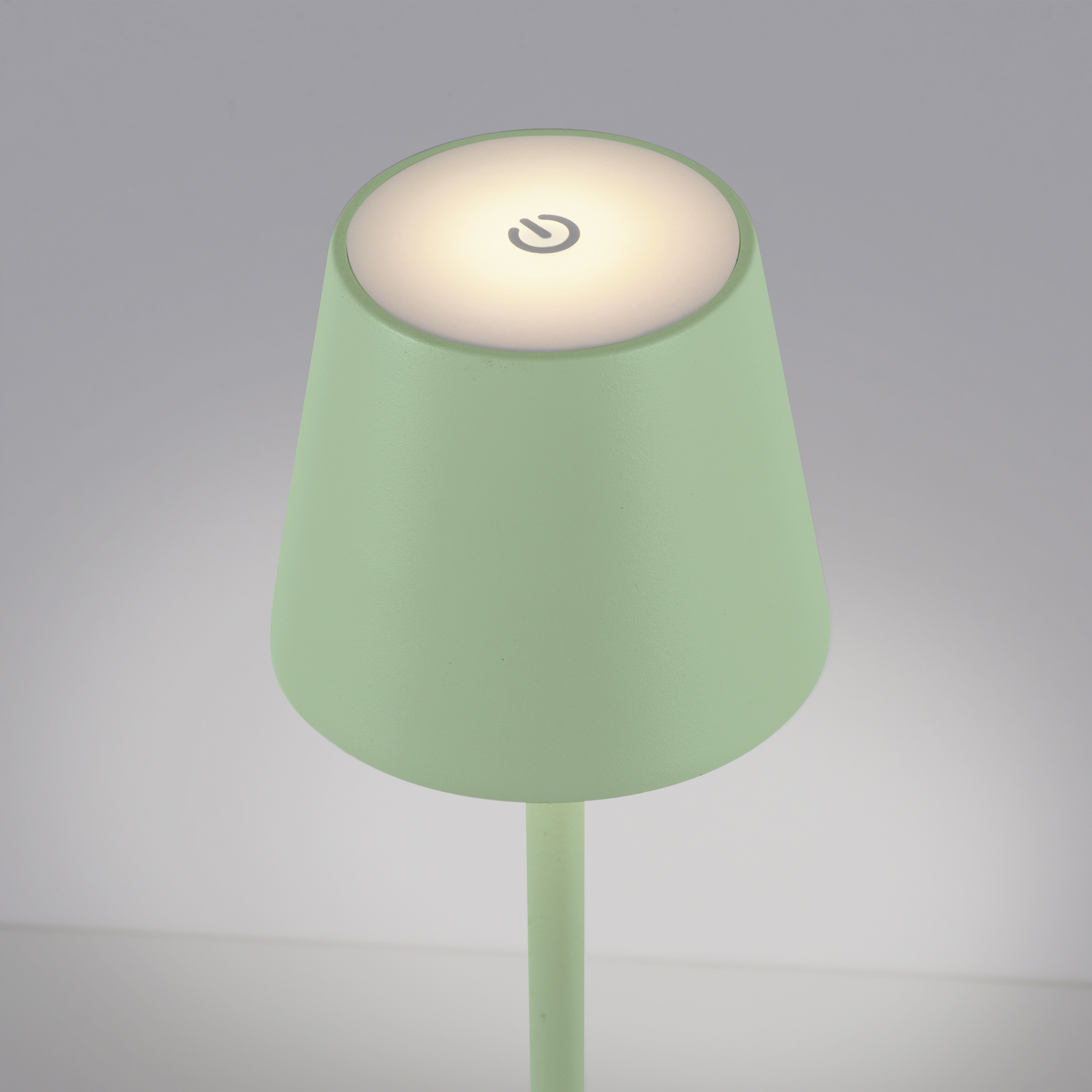 JUST LIGHT LED-Akku-Tischleuchte 19250-43 grün, 2,5 W, 320 lm, 3000 K, IP54
