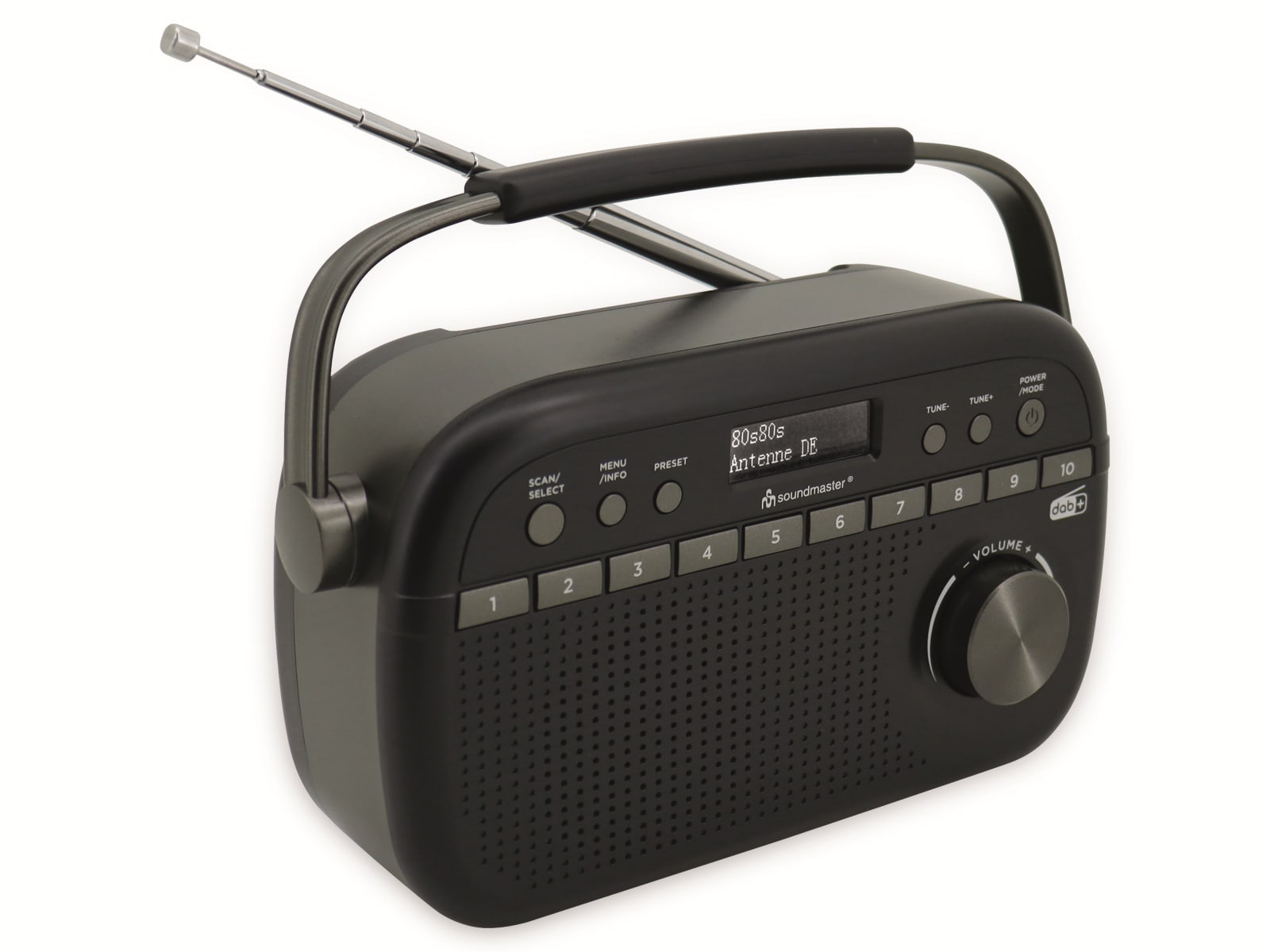 SOUNDMASTER DAB+/UKW-Radio DAB280, schwarz SOUNDMASTER DAB+/UKW-Radio DAB280, schwarz
