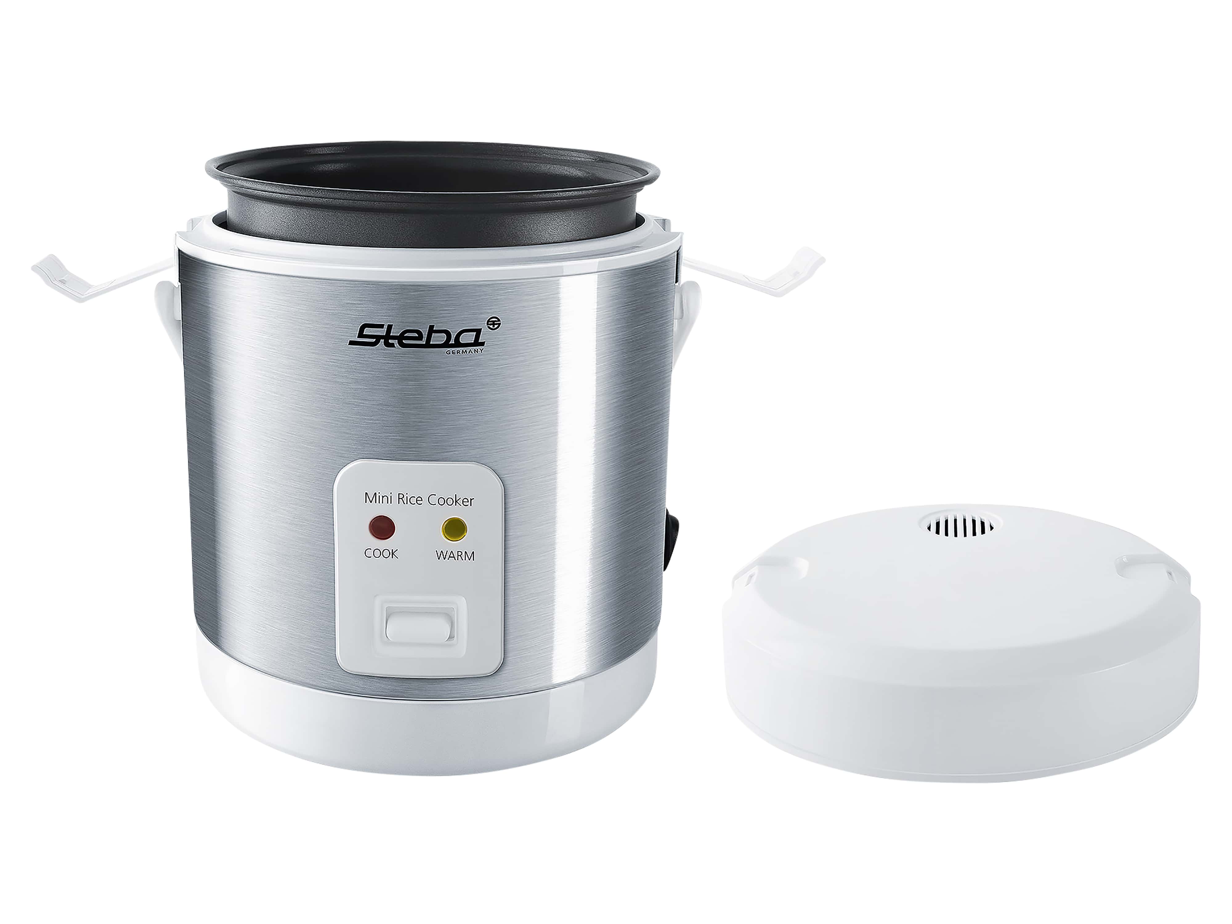 STEBA Mini-Reiskocher RK 4 M, 0,9 L, Antihaftbeschichtung, 200W STEBA Mini-Reiskocher RK 4 M, 0,9 L, Antihaftbeschichtung, 200W