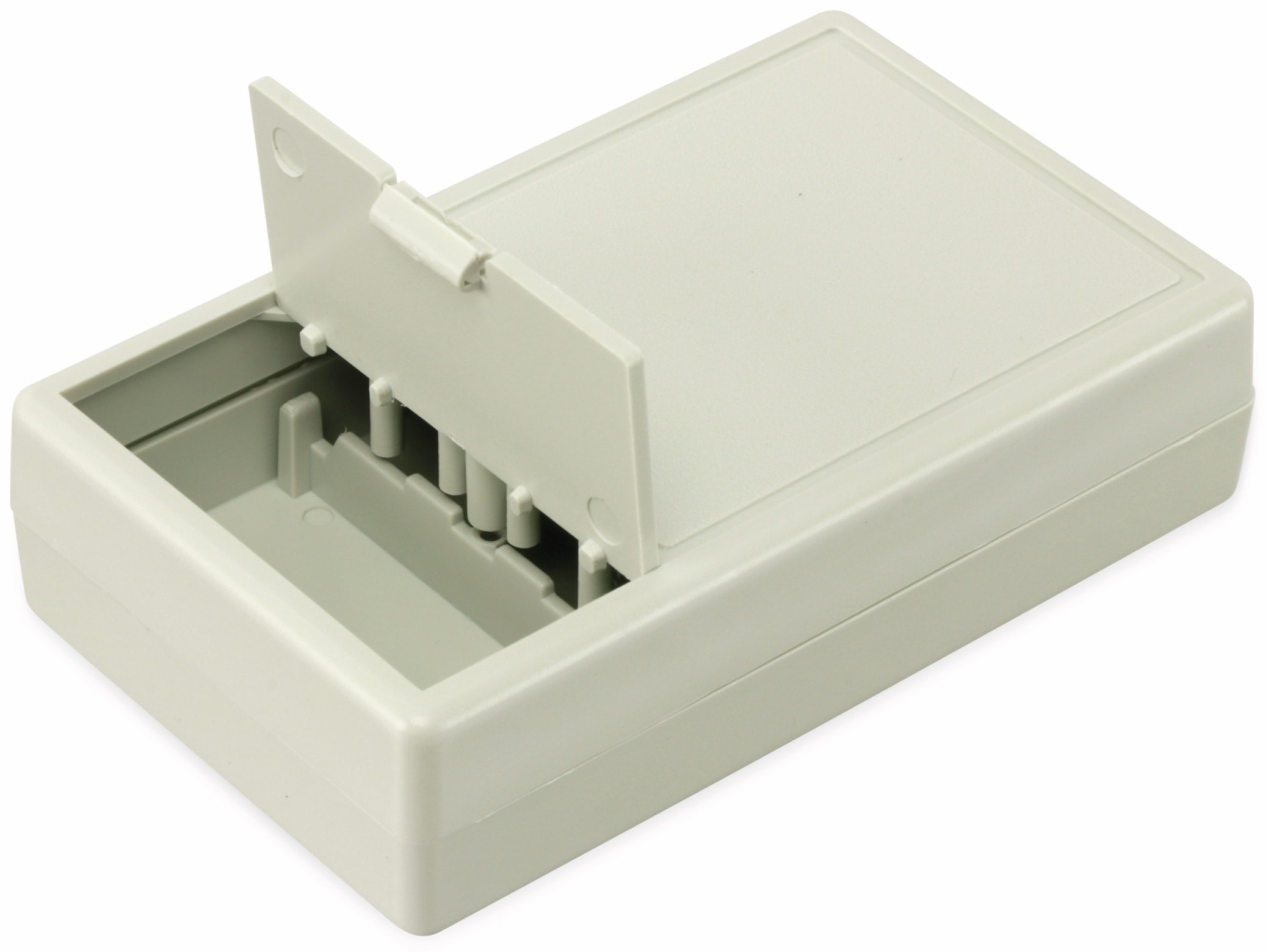 STRAPUBOX Kunststoffgehäuse mit Batteriefach, Typ 6000 GR, 103 x 62 x 26 mm STRAPUBOX Kunststoffgehäuse mit Batteriefach, Typ 6000 GR, 103 x 62 x 26 mm