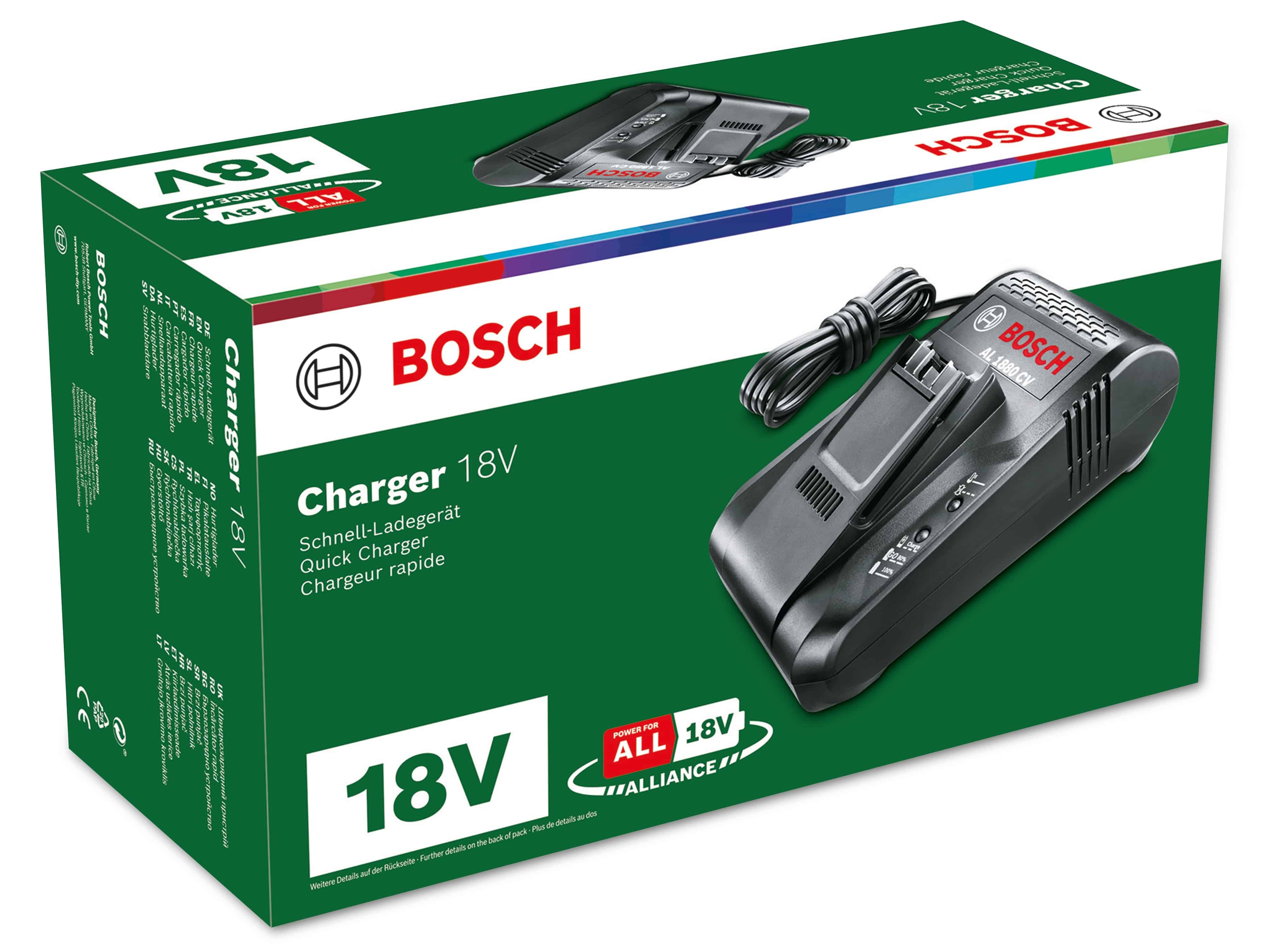 BOSCH Ladegerät, AL 1880 CV BOSCH Ladegerät, AL 1880 CV