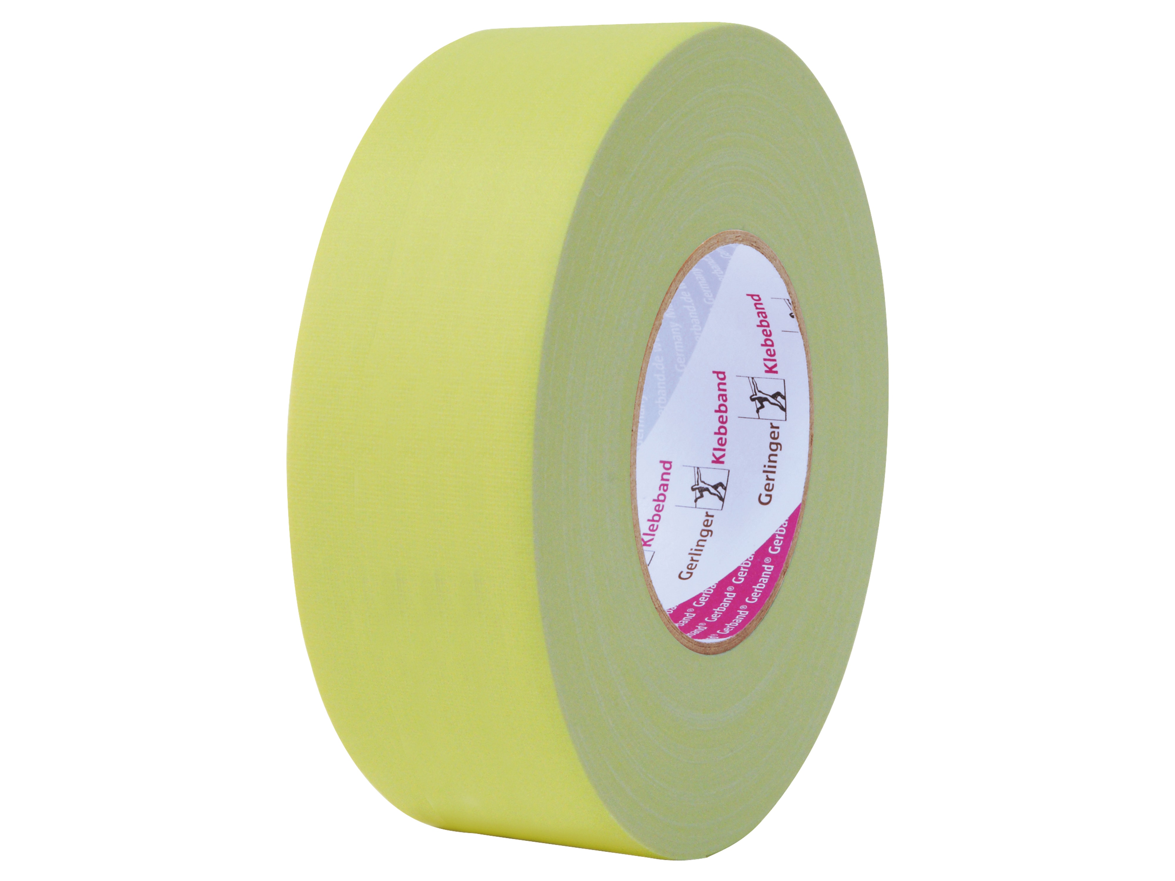 GERBAND Zellwollgewebe-Klebeband 258, 50 mm x 50 m, mattgelb GERBAND Zellwollgewebe-Klebeband 258, 50 mm x 50 m, mattgelb