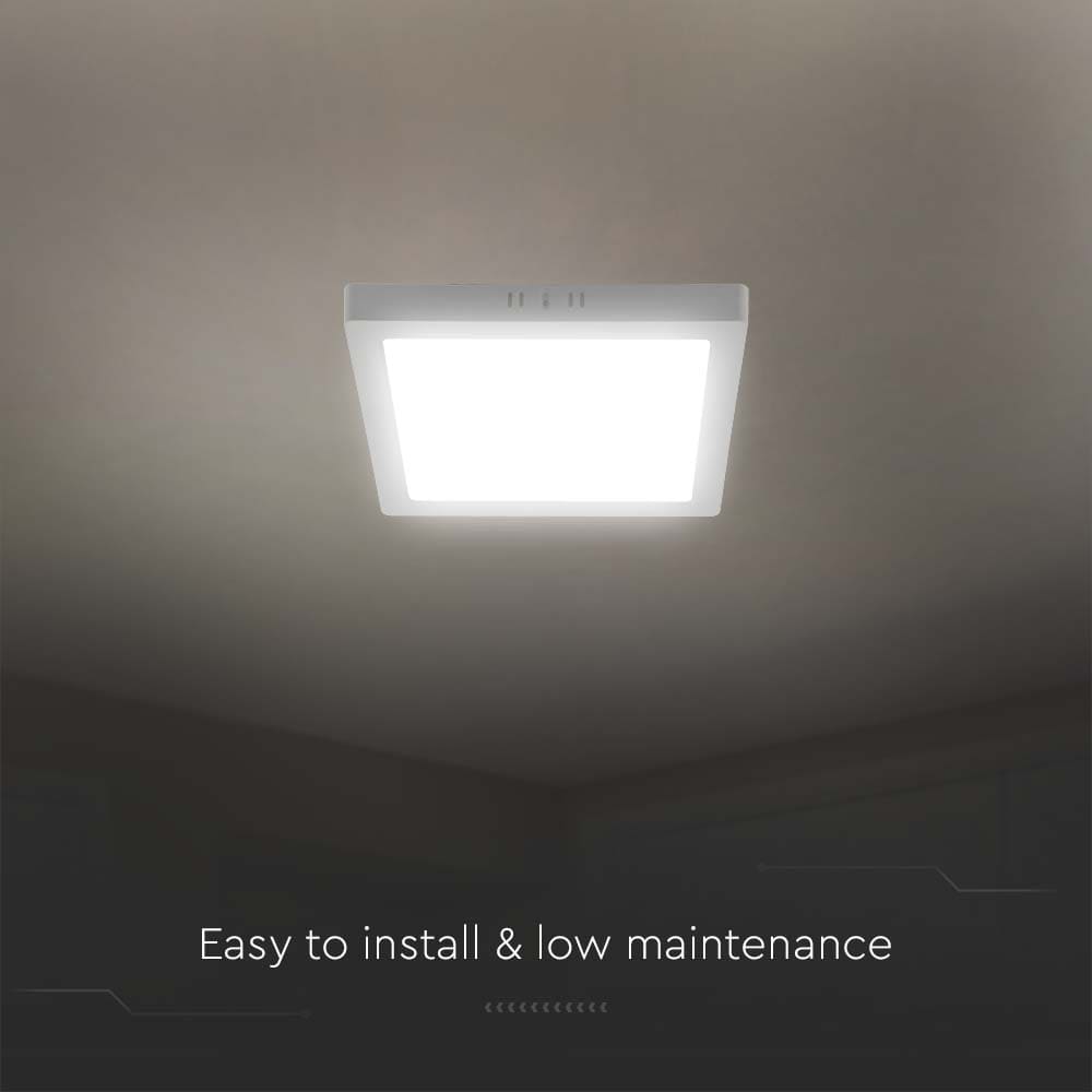 V-TAC LED-Deckenleuchte VT-104956, EEK: E, 12 W, 1320 lm, 3000…6500 K