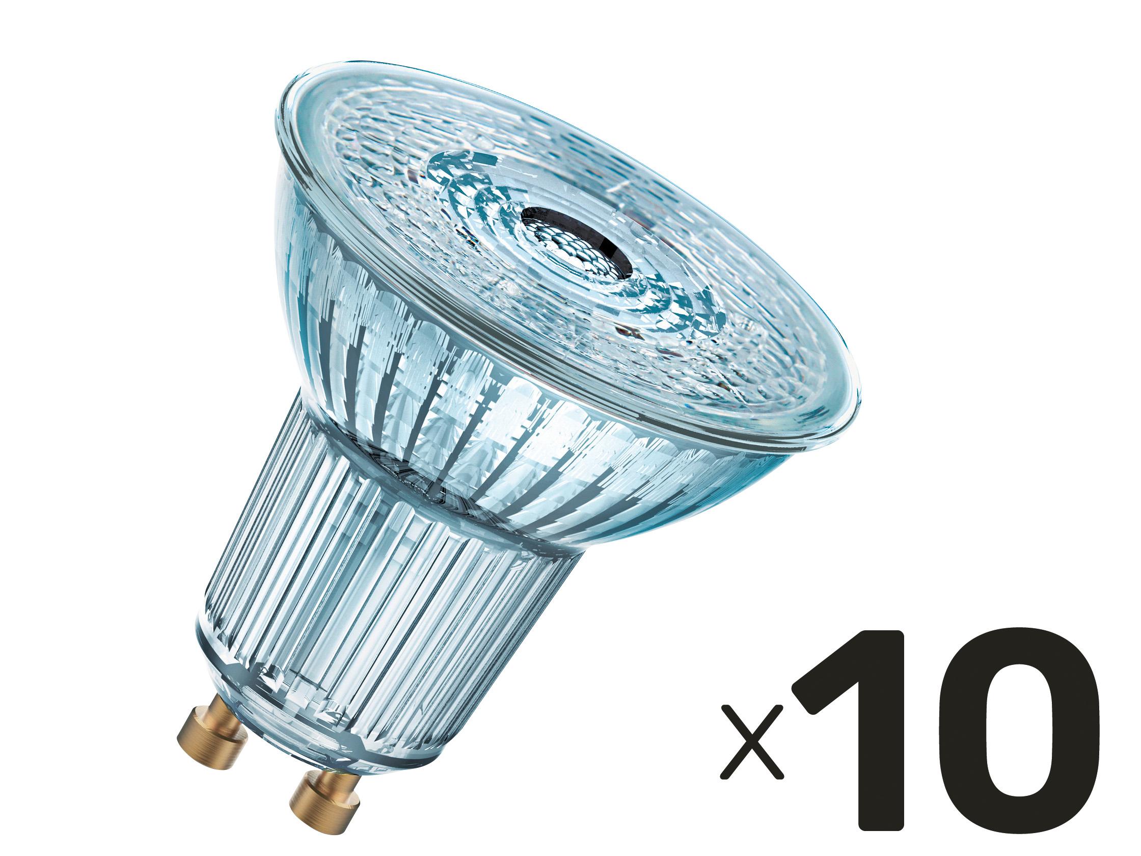 OSRAM LED-Lampe BASE CLASSIC, PAR51, GU10, EEK: F, 4,3 W, 350 lm, 2700 K, 10 Stück OSRAM LED-Lampe BASE CLASSIC, PAR51, GU10, EEK: F, 4,3 W, 350 lm, 2700 K, 10 Stück