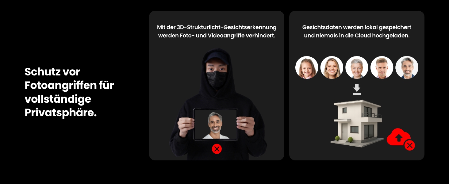 SWITCHBOT Smartes Codeschloss, Keypad Vision für Lock, schwarz SWITCHBOT Smartes Codeschloss, Keypad Vision für Lock, schwarz