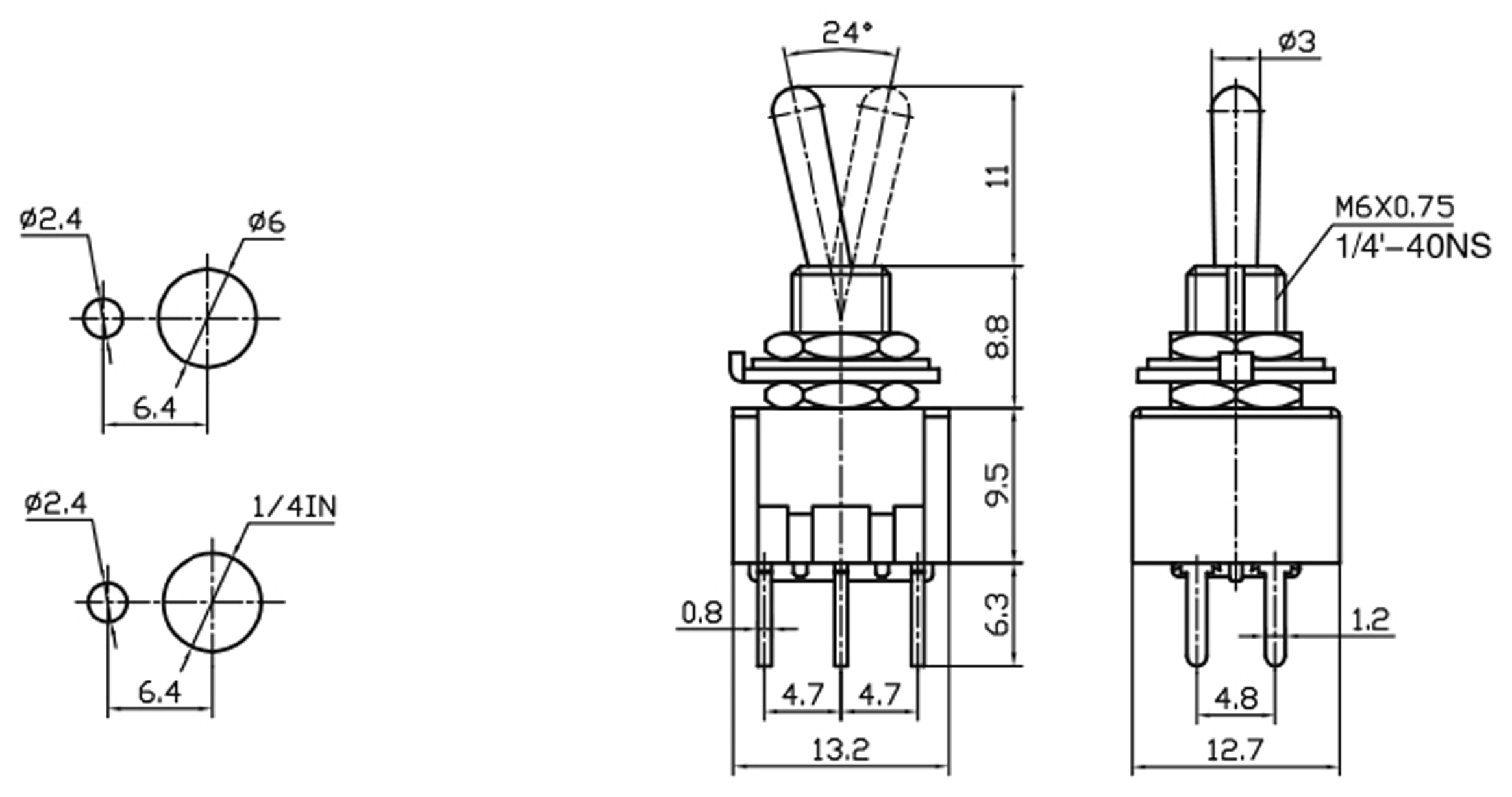 Kipptaster MTS-223-A2 Kipptaster MTS-223-A2