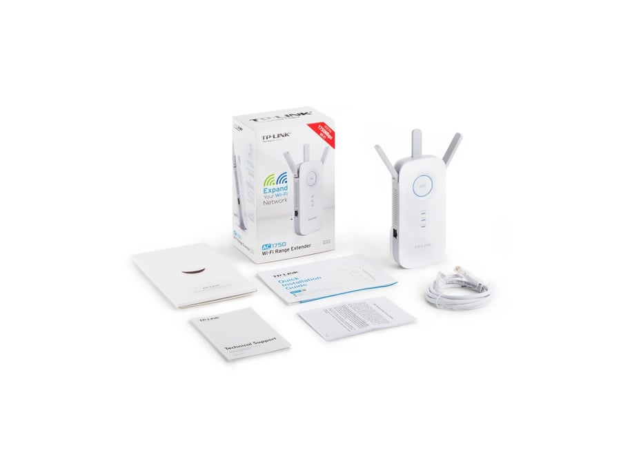 TP-LINK Dualband-WLAN Repeater RE450, AC1750 TP-LINK Dualband-WLAN Repeater RE450, AC1750