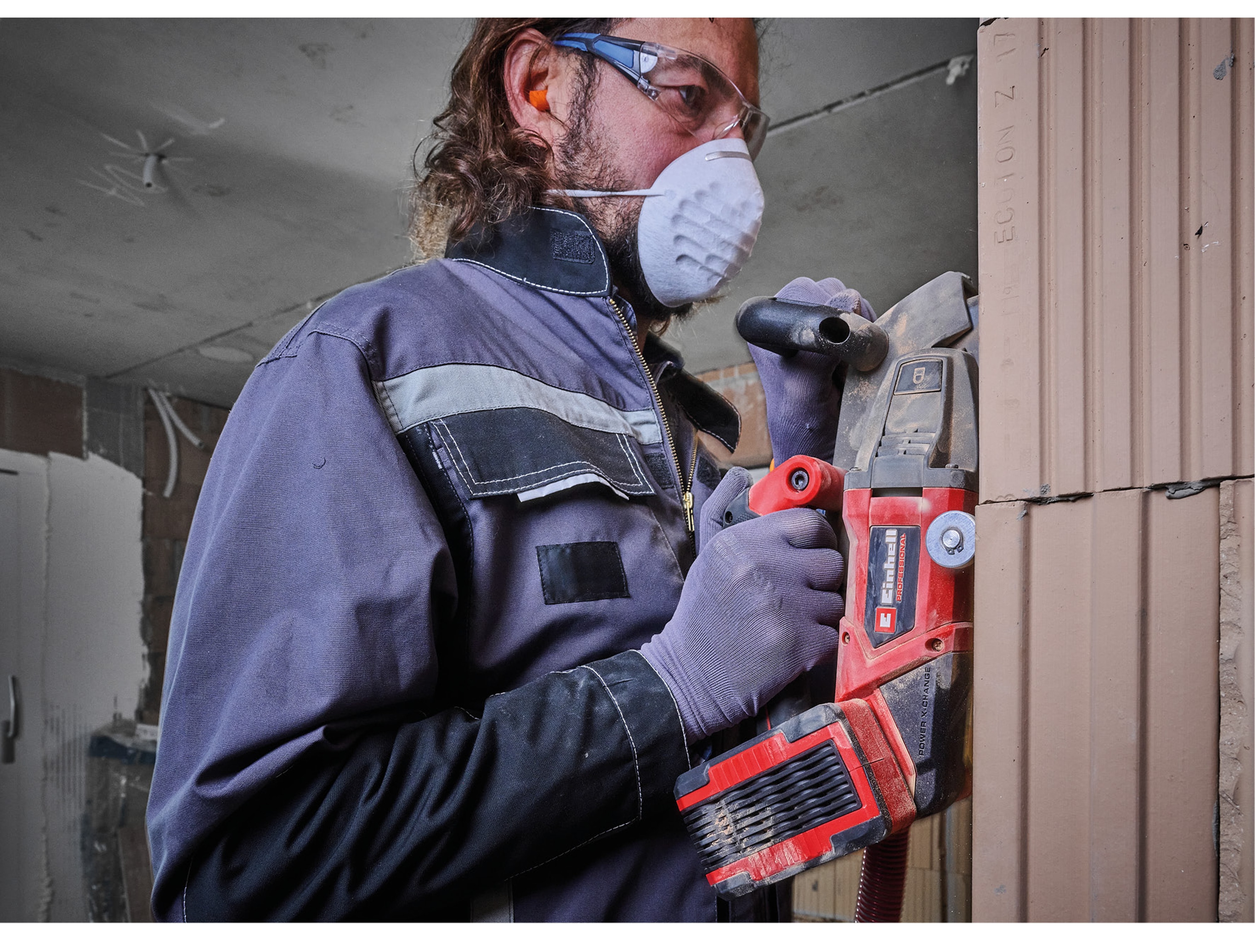 EINHELL PROFESSIONAL Akku-Mauernutfräse TP-MA 36/30 Li BL, Solo EINHELL PROFESSIONAL Akku-Mauernutfräse TP-MA 36/30 Li BL, Solo