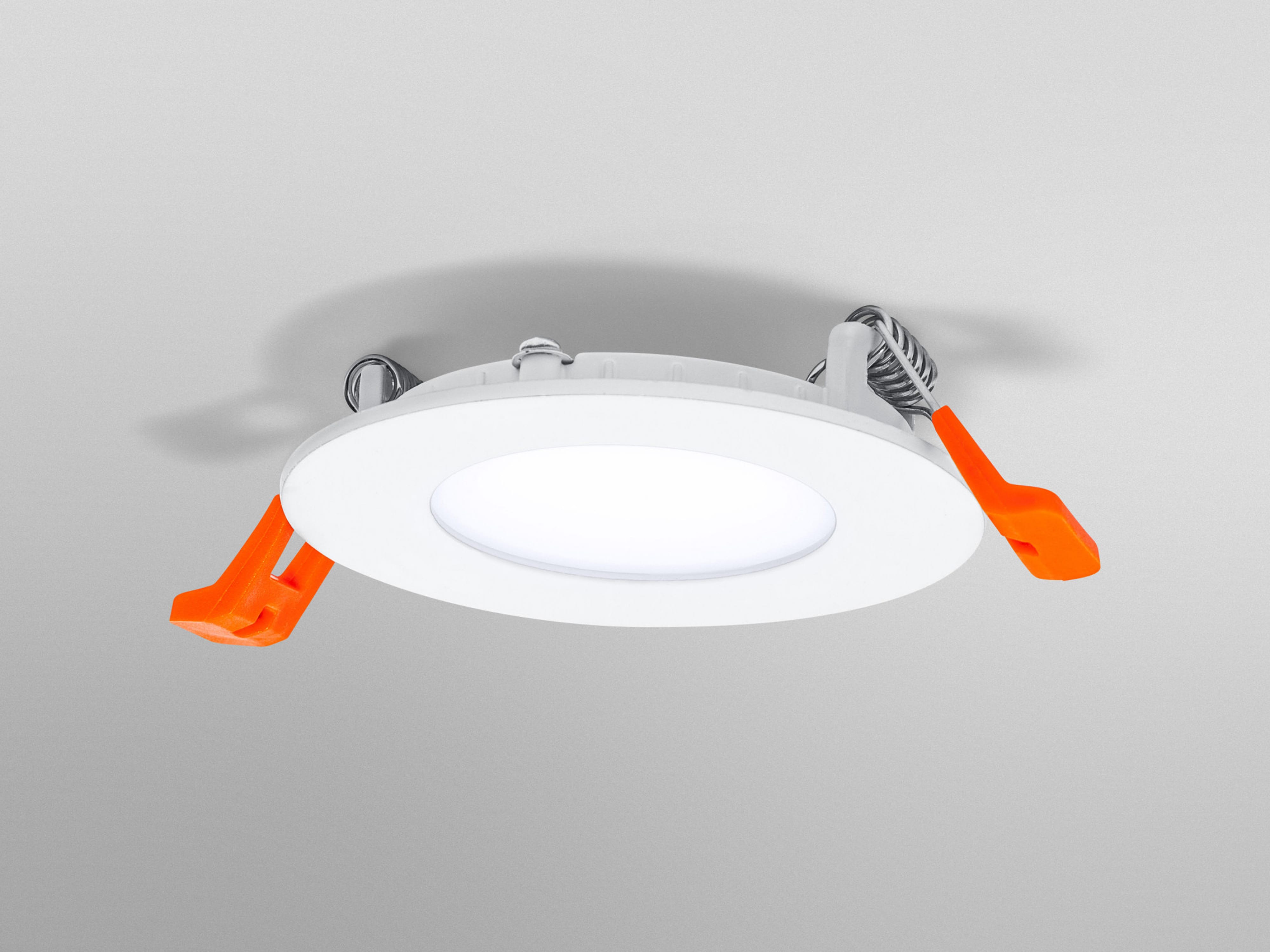 OSRAM LED-Einbauleuchte, ultra slim, 4,5W, 240lm, 6500K, IP20, Ø 85mm, kaltweiß OSRAM LED-Einbauleuchte, ultra slim, 4,5W, 240lm, 6500K, IP20, Ø 85mm, kaltweiß
