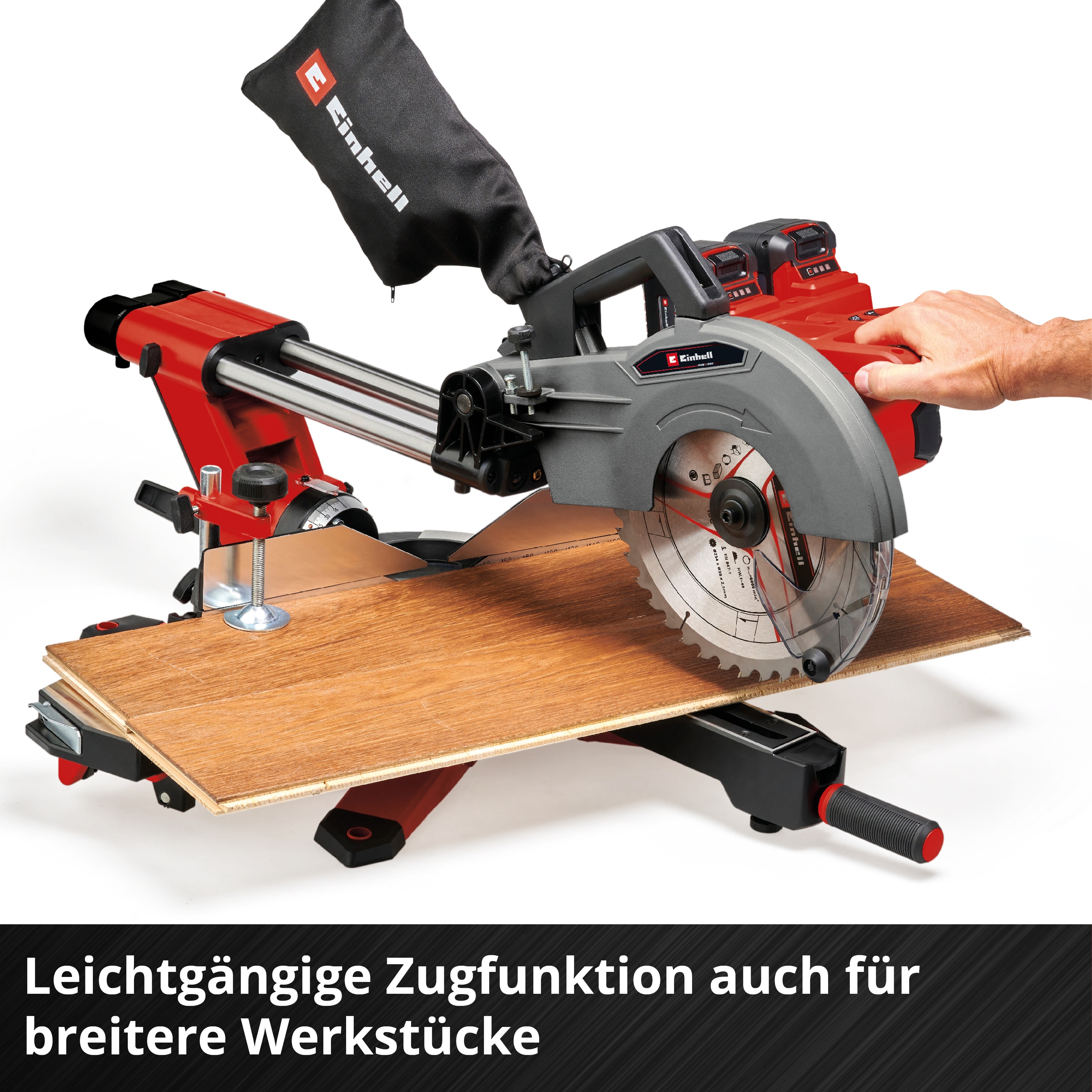 EINHELL Akku-Zug-Kapp-Gehrungssäge TE-SM 36/10 L Li-Solo EINHELL Akku-Zug-Kapp-Gehrungssäge TE-SM 36/10 L Li-Solo