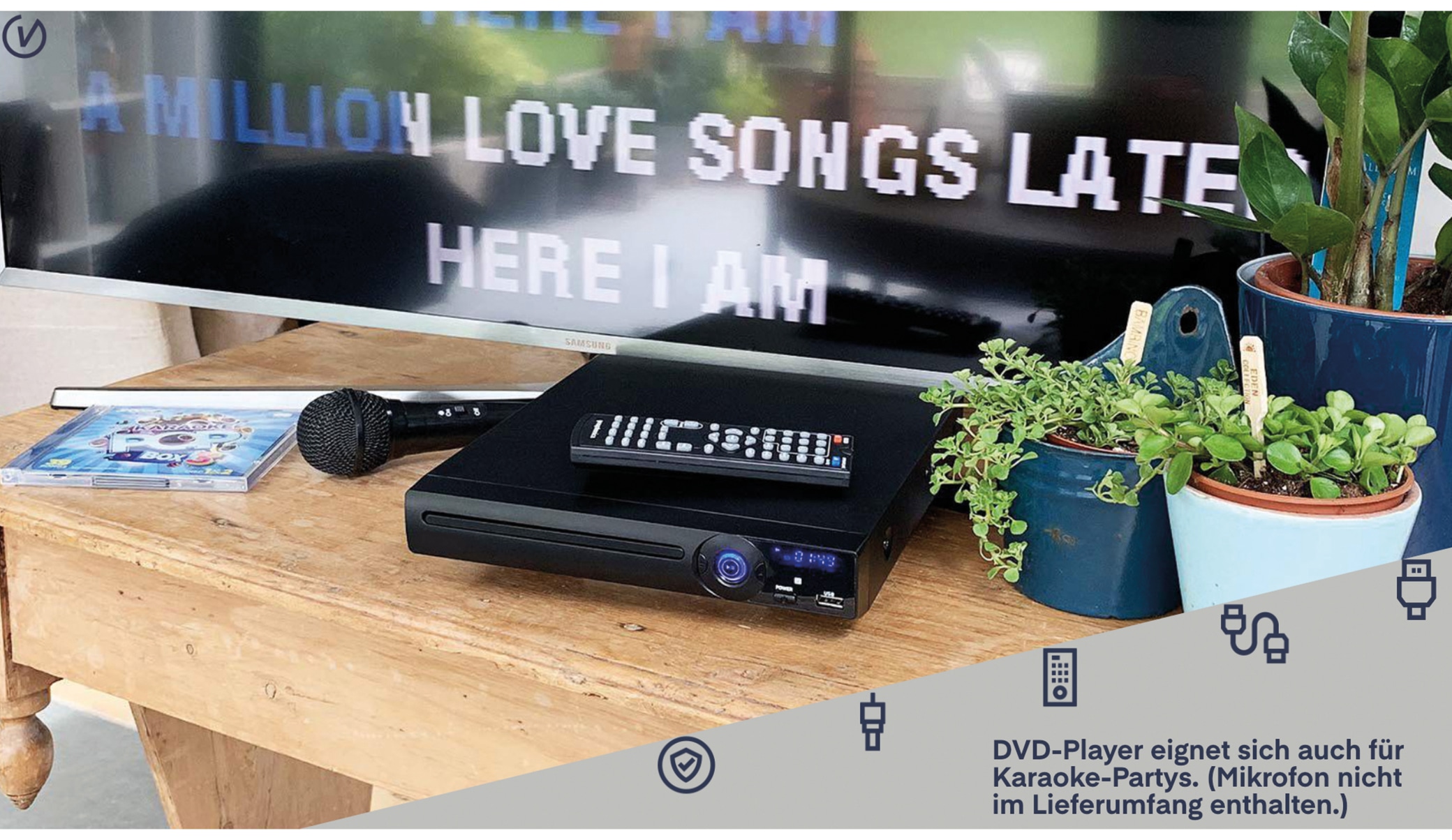 UNIVERSUM DVD-Player DVD 300-20, schwarz UNIVERSUM DVD-Player DVD 300-20, schwarz