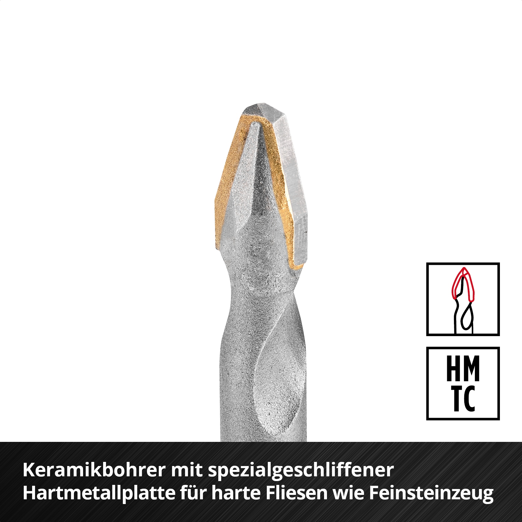 EINHELL Fliesenbohrer-Set, 51410, S-Case, 5-10 mm, 10-teilig EINHELL Fliesenbohrer-Set, 51410, S-Case, 5-10 mm, 10-teilig