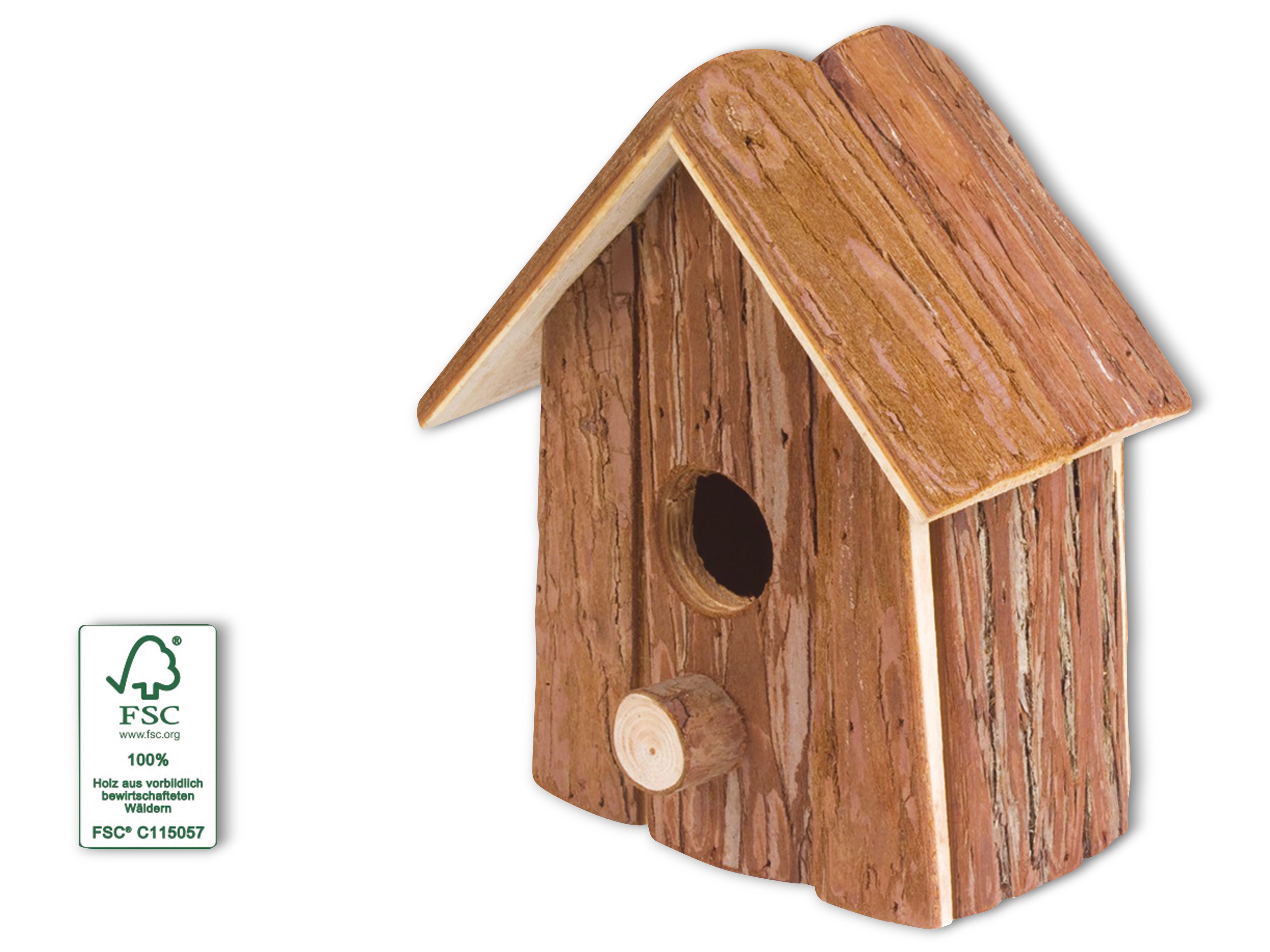 GARDIGO Vogelhaus Natur, FSC