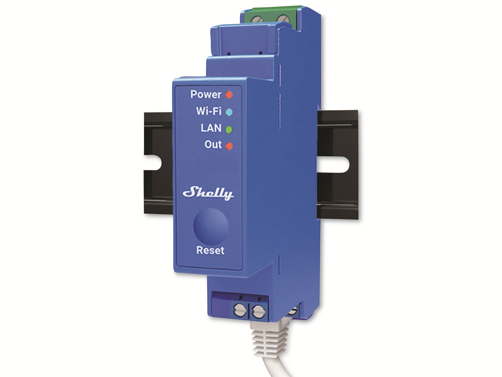 SHELLY WLAN-Schaltaktor Pro 1, 16 A, LAN-Anschluss und Bluetooth SHELLY WLAN-Schaltaktor Pro 1, 16 A, LAN-Anschluss und Bluetooth