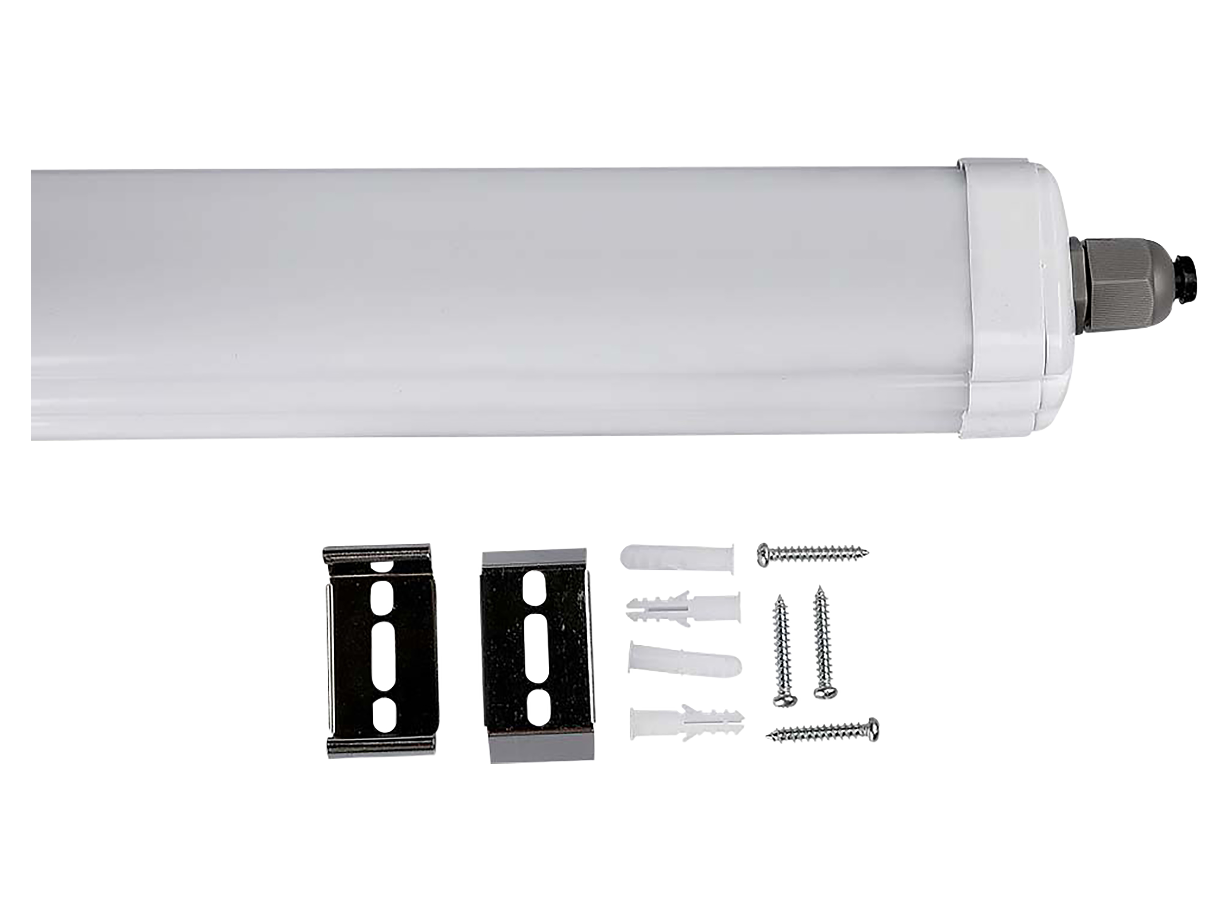 V-TAC LED-Feuchtraumwannenleuchte VT-6076, 18W, 6500K, EEK: E, 2160lm, kaltweiß, IP65, 60 cm V-TAC LED-Feuchtraumwannenleuchte VT-6076, 18W, 6500K, EEK: E, 2160lm, kaltweiß, IP65, 60 cm
