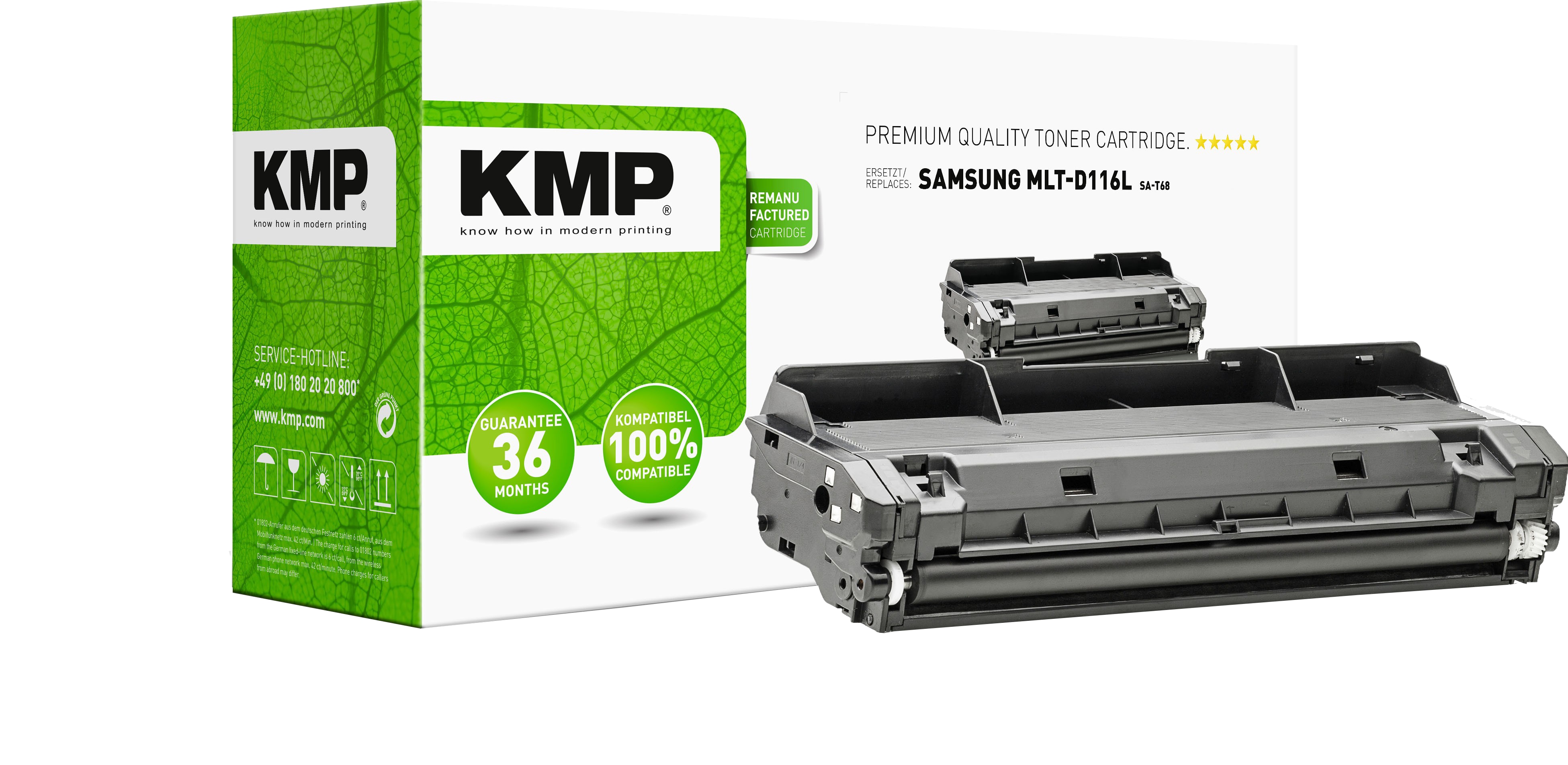KMP Tonerkartusche SA-T68 ersetzt Samsung MLT-D116L KMP Tonerkartusche SA-T68 ersetzt Samsung MLT-D116L