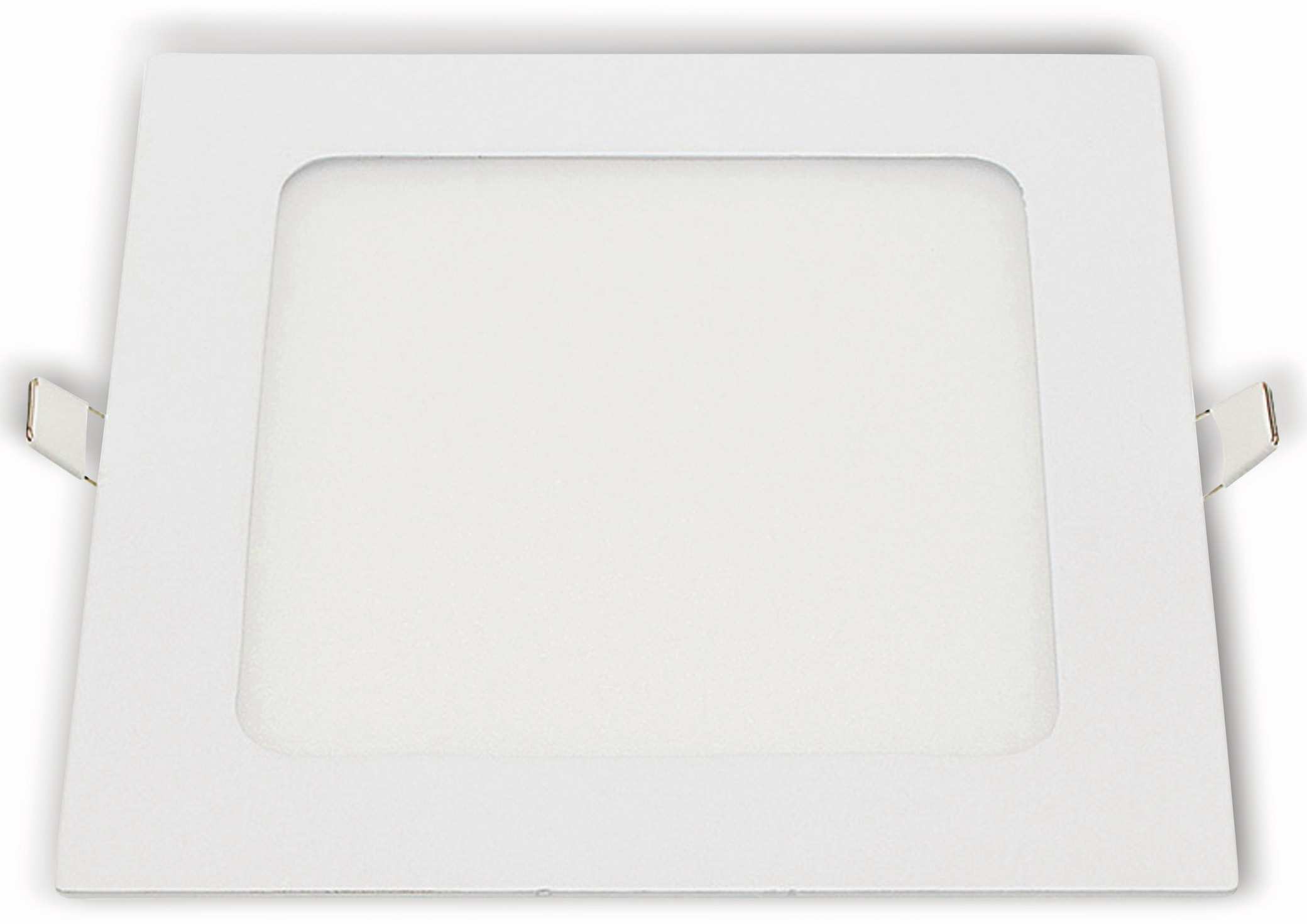 OPTONICA LED-Einbauleuchte 2630, 18 W, 1500 lm, 6000K, eckig, 95 RA, weiß OPTONICA LED-Einbauleuchte 2630, 18 W, 1500 lm, 6000K, eckig, 95 RA, weiß