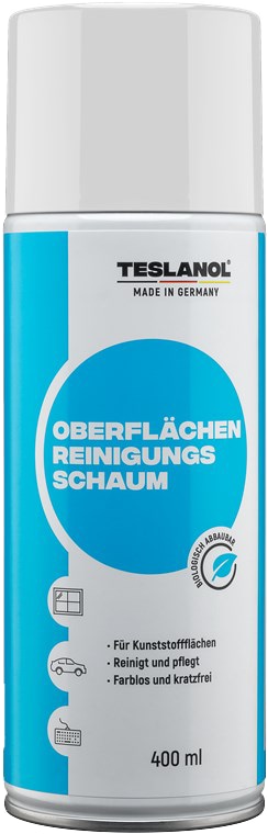 TESLANOL Oberflächen Reinigungsschaum 26012, 400 ml TESLANOL 26012 Oberflächen Reinigungsschaum, 400 ml