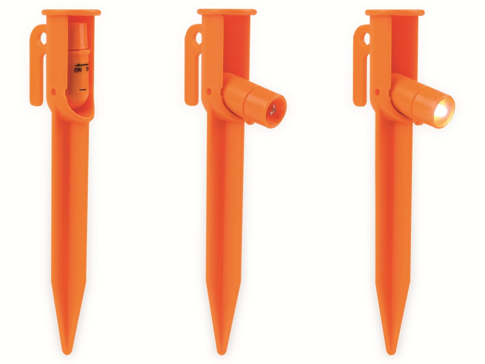 CALIMA CAMPING EQUIPMENT LED Zeltheringe, 4 Stück CALIMA CAMPING EQUIPMENT LED Zeltheringe, 4 Stück