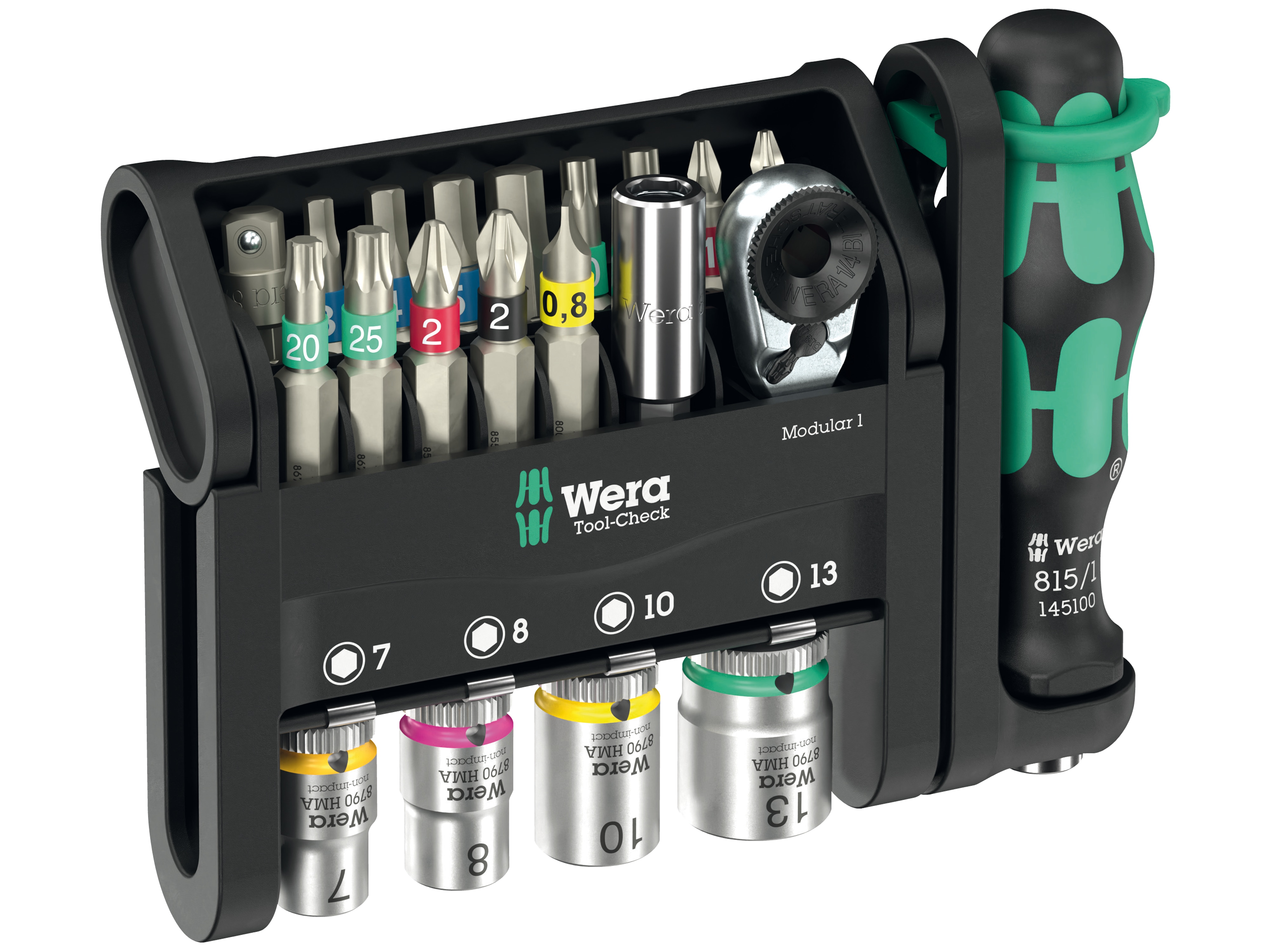 WERA Bit-Set, Tool-Check Modular 1, 05049000001, 21-teilig WERA Bit-Set, Tool-Check Modular 1, 05049000001, 21-teilig