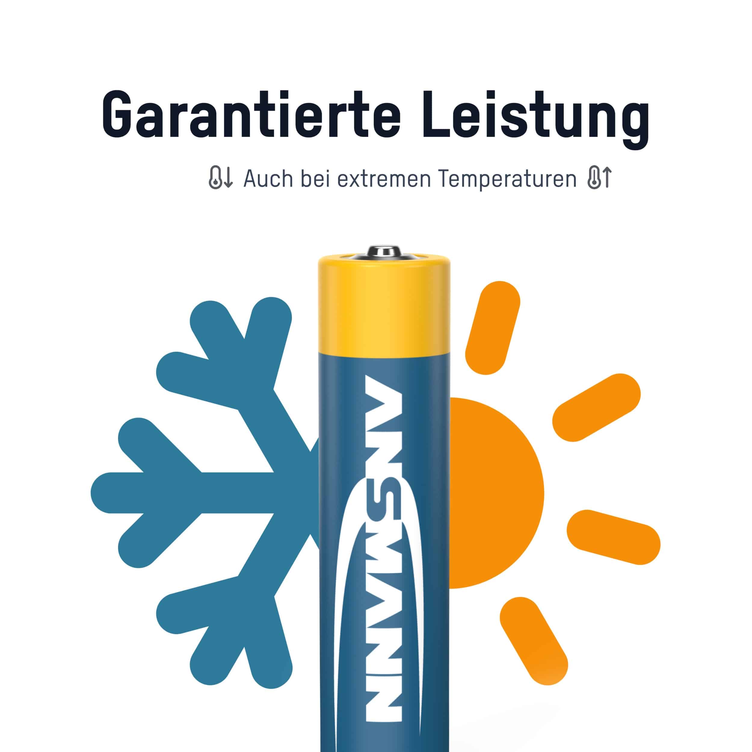 ANSMANN Micro-Batterie, XPower, 1300mAh, 4 Stück ANSMANN Micro-Batterie, XPower, 1300mAh, 4 Stück