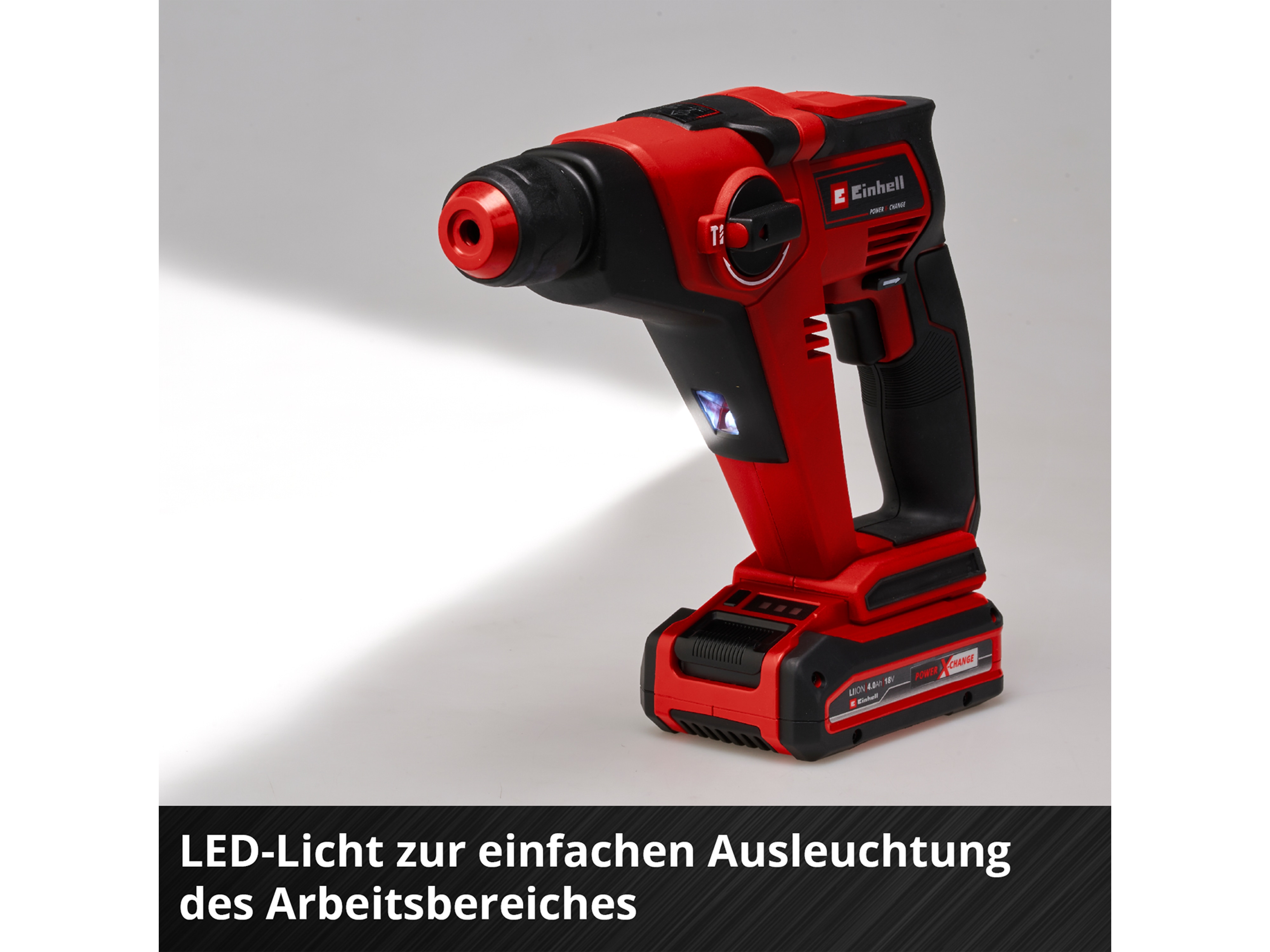 EINHELL Akku-Bohrhammer TE-HD 18/12 Li - Solo