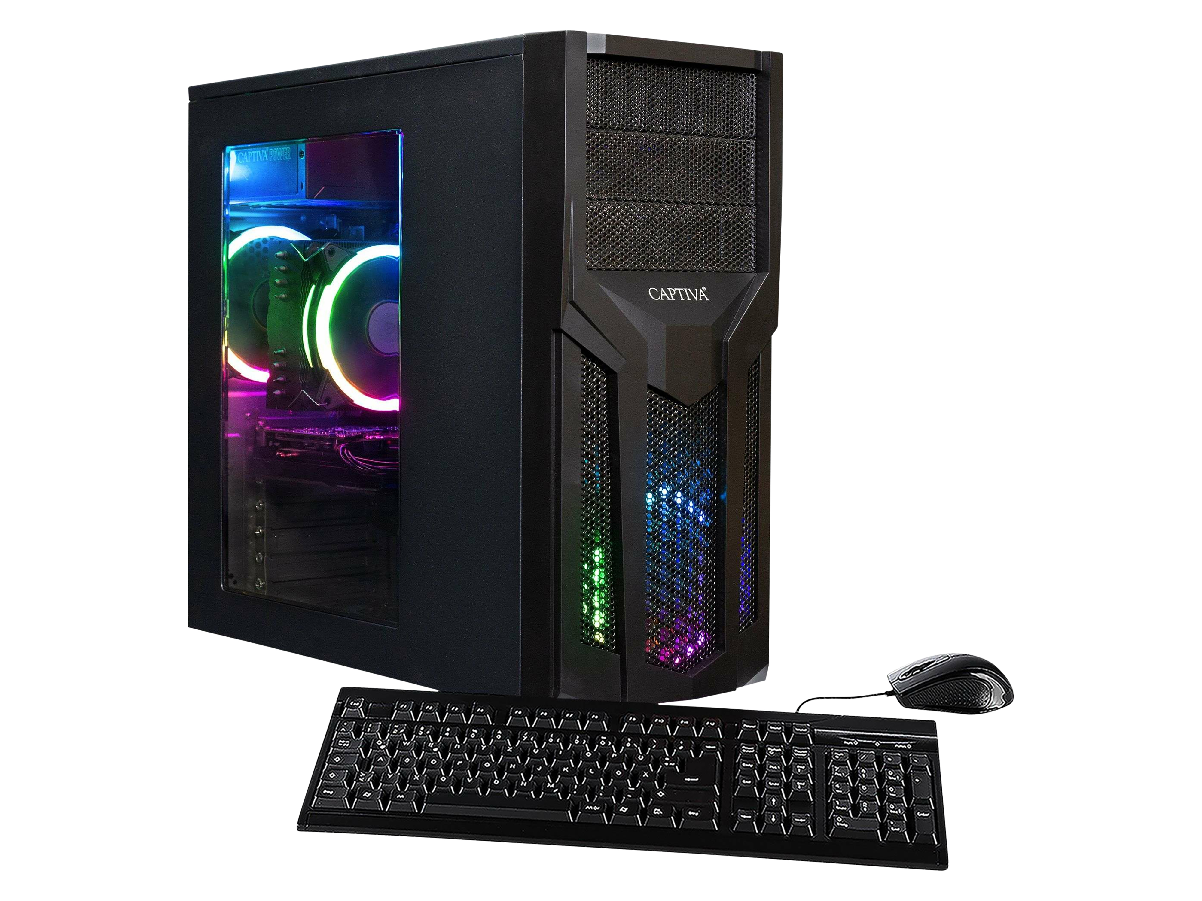 CAPTIVA Desktop-PC Power Starter R80-025 AMD Ryzen™ 7 5700G, 32 GB DDR4, 1 TB M.2 SSD NVME CAPTIVA Desktop-PC Power Starter R80-025 AMD Ryzen™ 7 5700G, 32 GB DDR4, 1 TB M.2 SSD NVME
