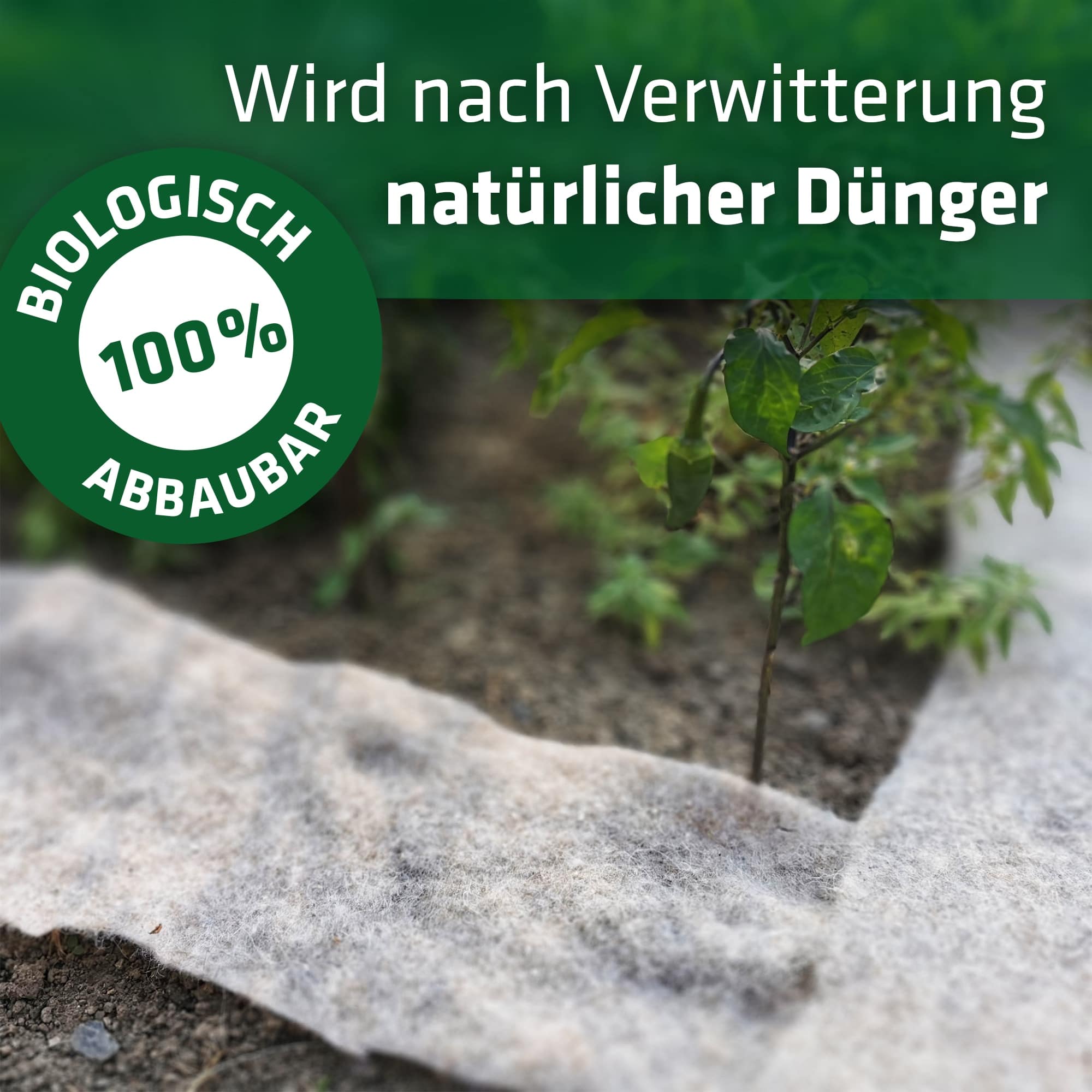 GARDIGO Schnecken-Stopp Vlies, 500x10 cm